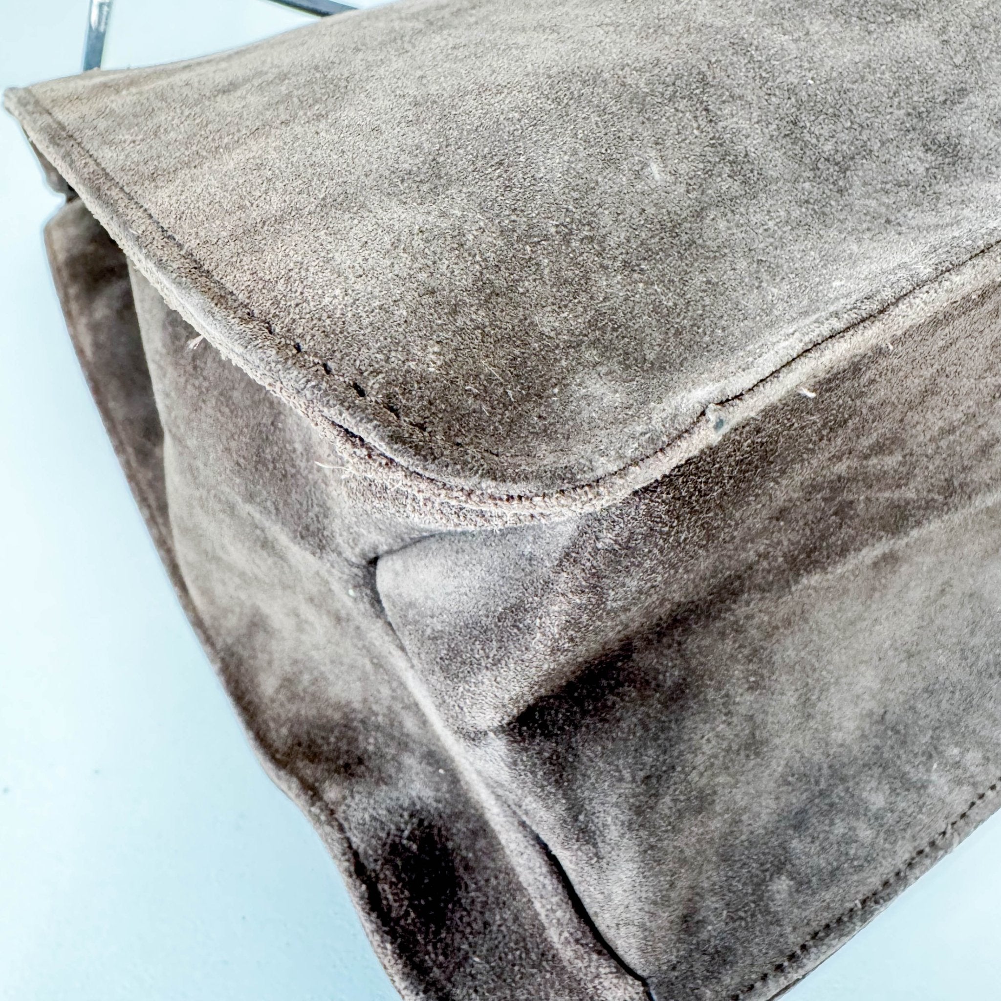 GUCCI Dark Brown Suede Hobo Shoulder Bag, in , Sold by HIVE PRELOVED - Shoulder Bags, ,