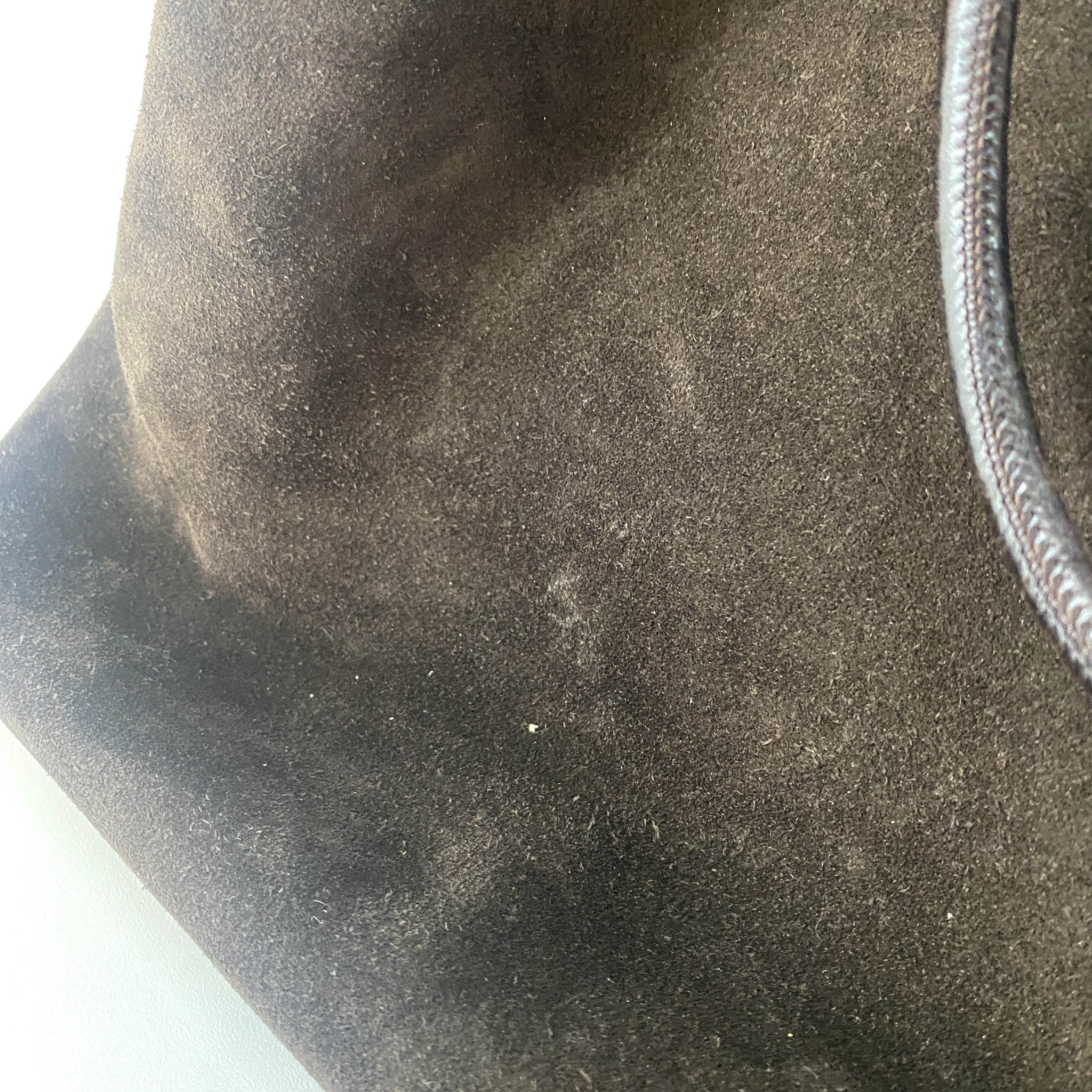 GUCCI Dark Brown Suede Hobo Shoulder Bag, in , Sold by HIVE PRELOVED - Shoulder Bags, ,