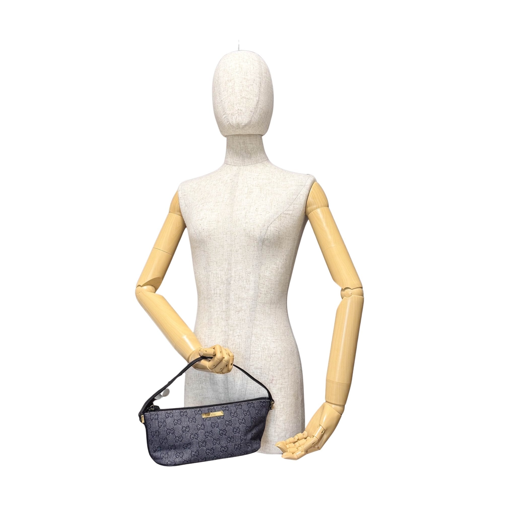 GUCCI Denim Pochette Accesories Shoulder Bag, in , Sold by HIVE PRELOVED - Shoulder Bags, ,