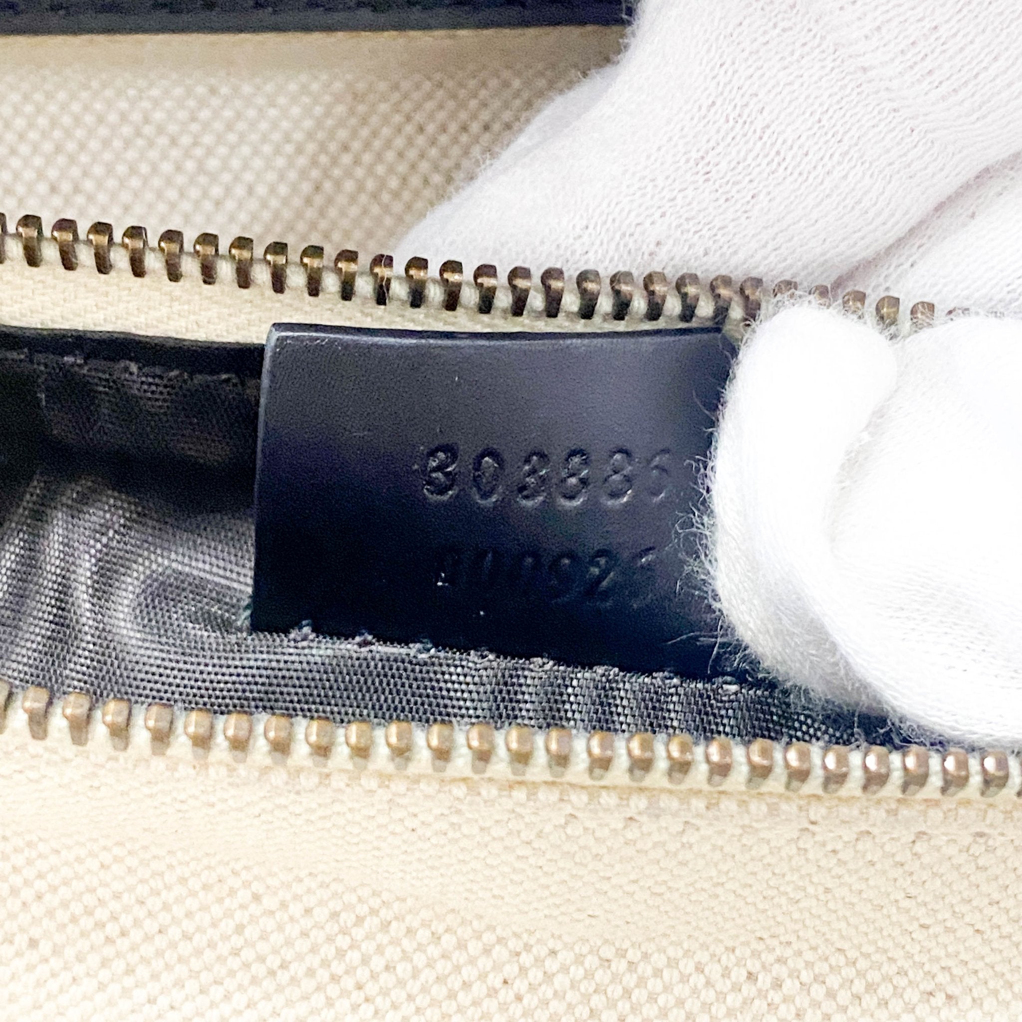 GUCCI Embroidered Suede Detail with Golden Hardware Black Leather Handle Bag, in , Sold by HIVE PRELOVED - Handle Bags, ,