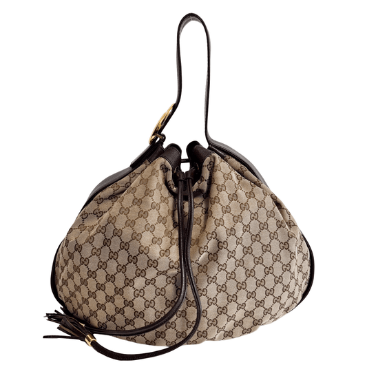 GUCCI GG Canvas Hobo Bag, in , Sold by HIVE PRELOVED - Shoulder Bags, ,