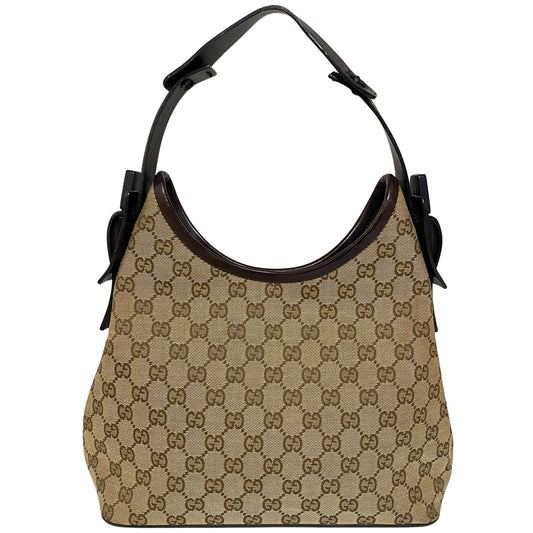 GUCCI GG Canvas Hobo Shoulder Bag, in , Sold by HIVE PRELOVED - Shoulder Bags, ,