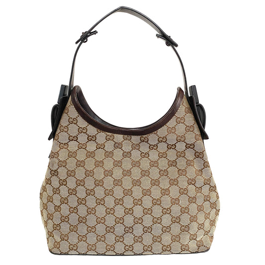 GUCCI GG Canvas Hobo Shoulder Bag, in , Sold by HIVE PRELOVED - Shoulder Bags, ,
