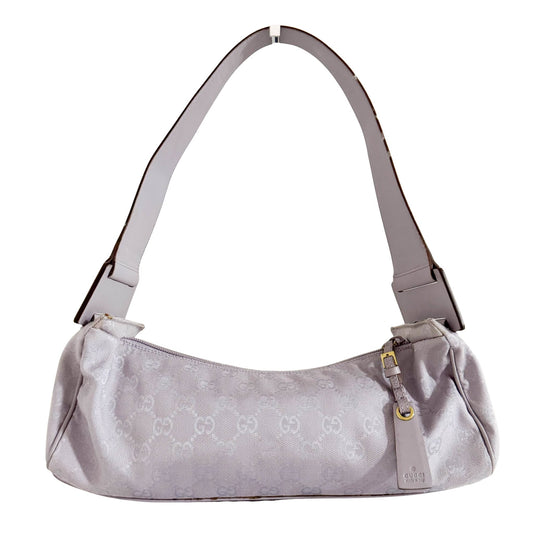 GUCCI GG Canvas Horizontal Shoulder Bag Purple, in , Sold by HIVE PRELOVED - Shoulder Bags, ,