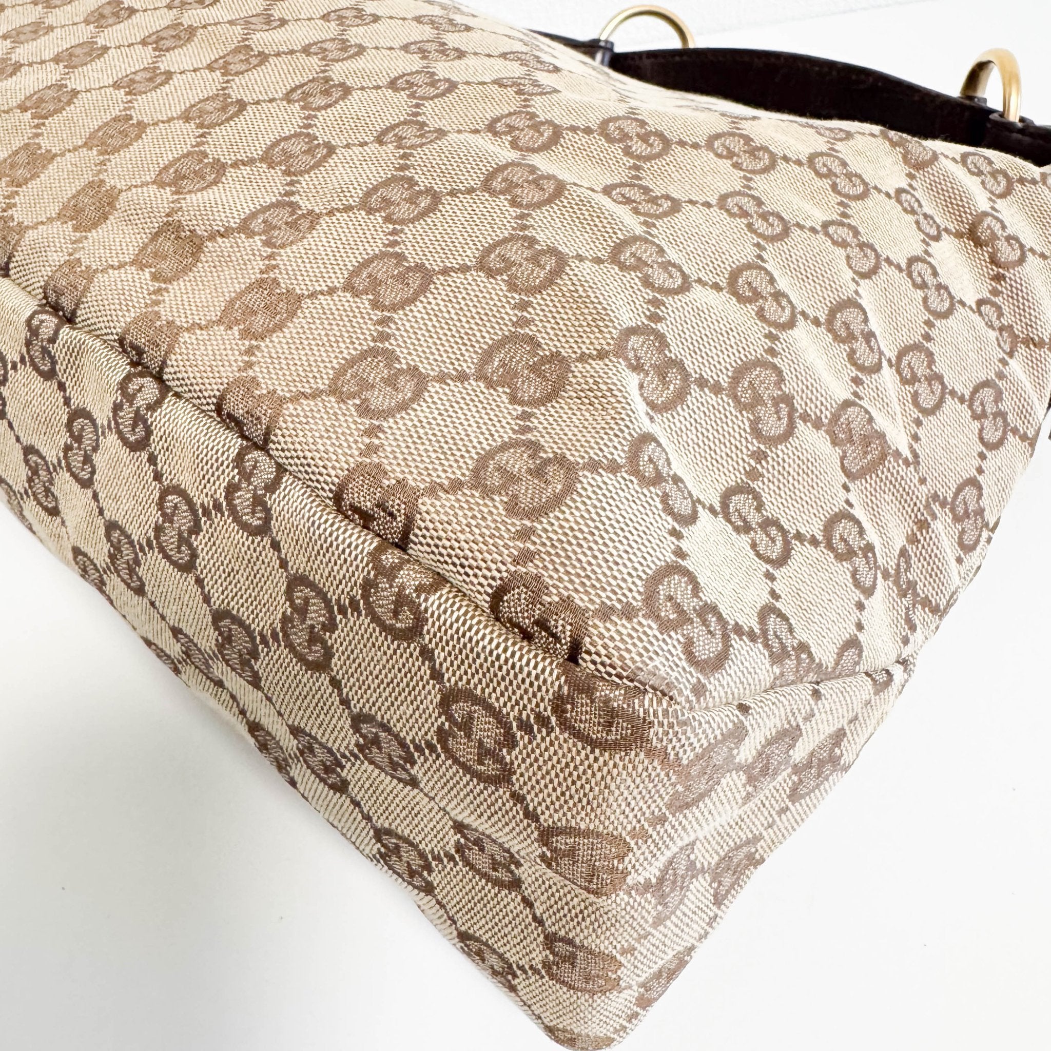 GUCCI GG Canvas Horsebit Hobo Bag, in , Sold by HIVE PRELOVED - Shoulder Bags, ,