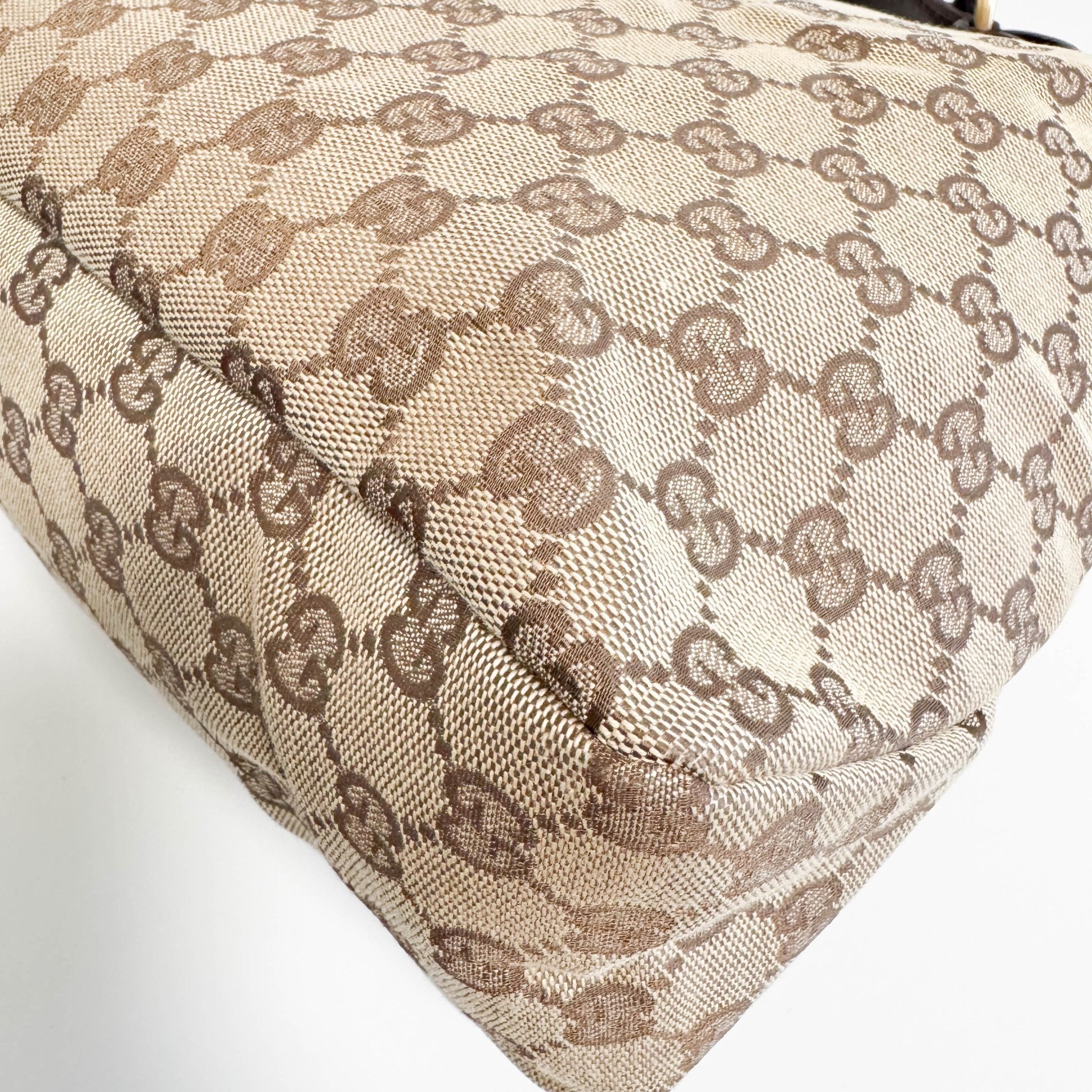 GUCCI GG Canvas Horsebit Hobo Bag, in , Sold by HIVE PRELOVED - Shoulder Bags, ,