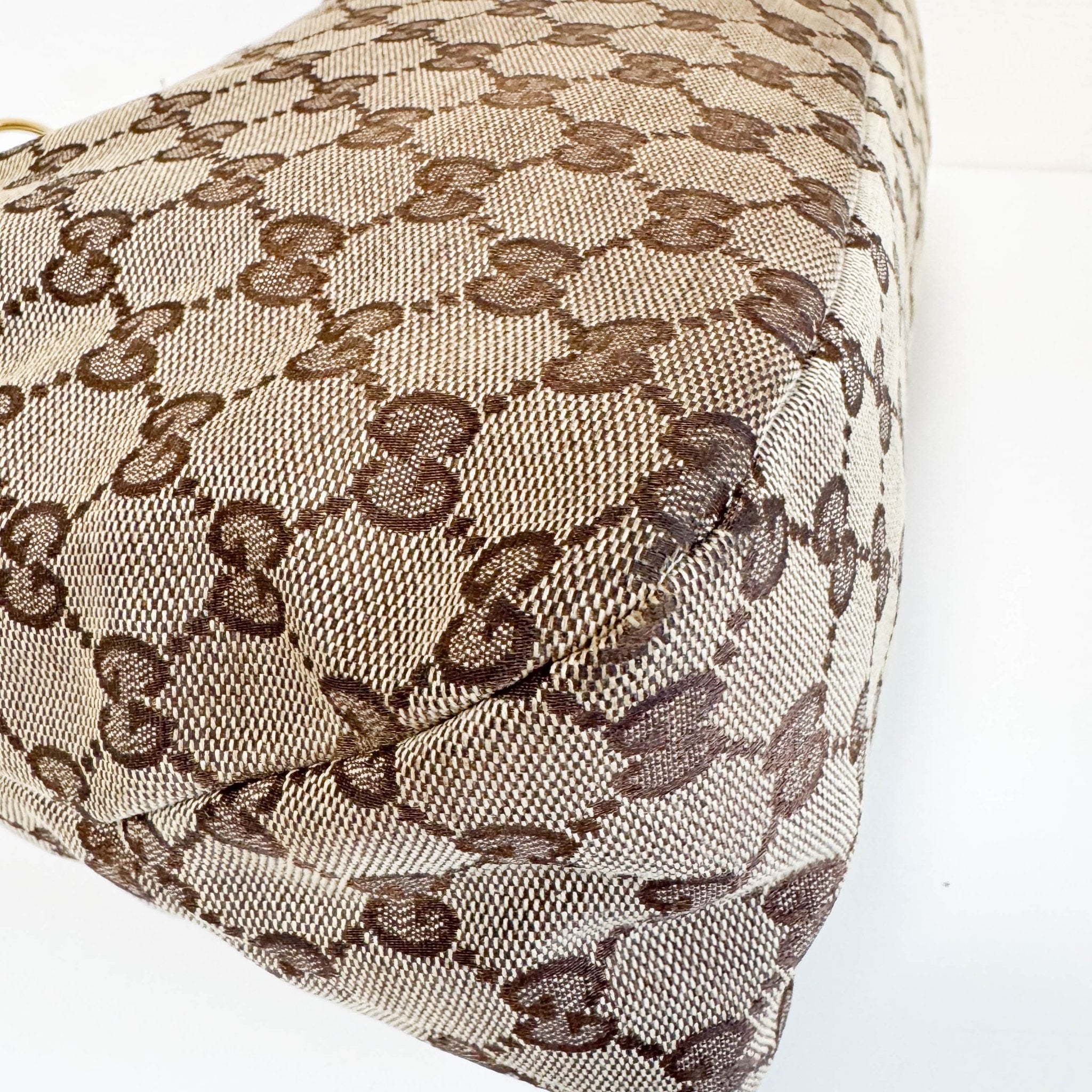 GUCCI GG Canvas Horsebit Hobo Bag, in , Sold by HIVE PRELOVED - Shoulder Bags, ,