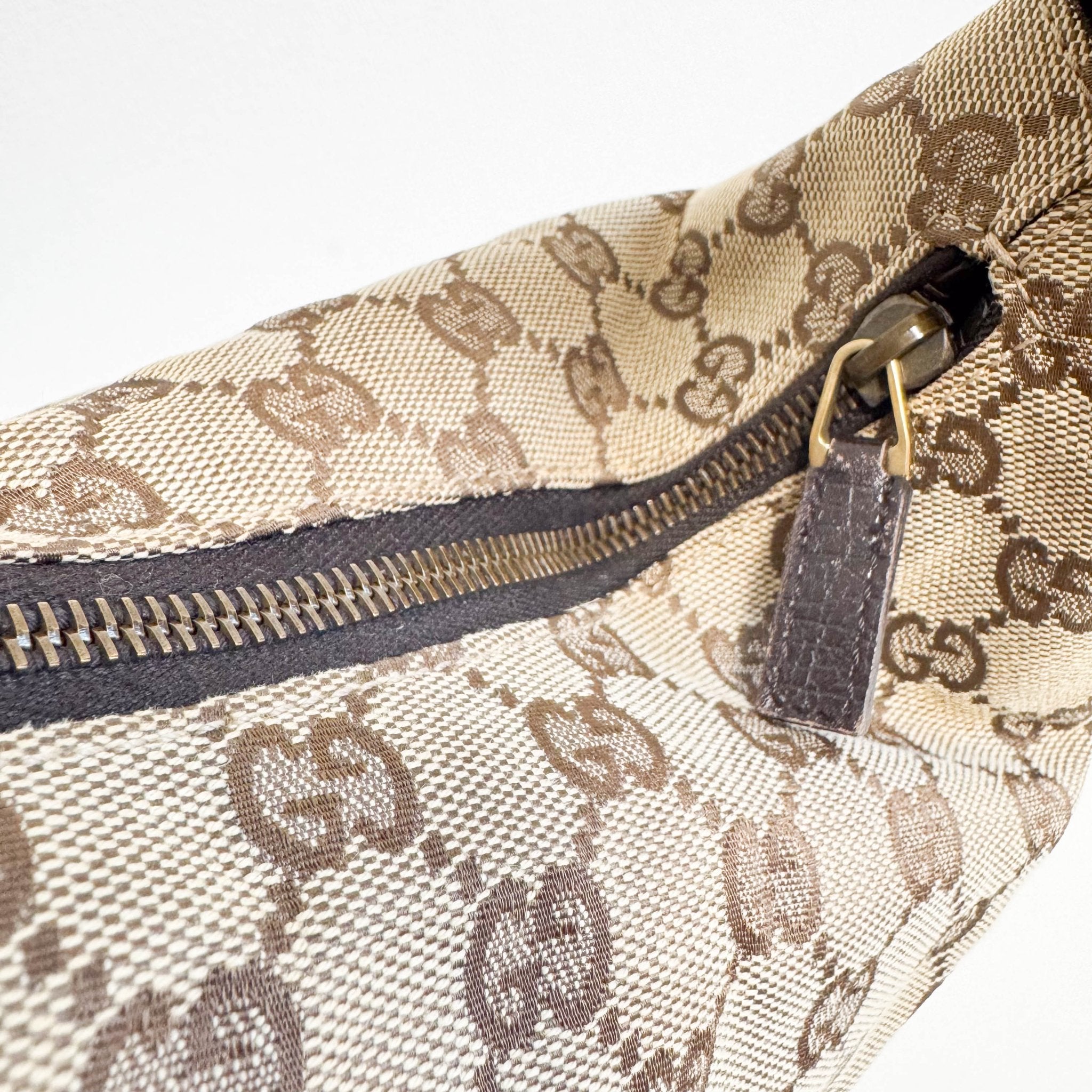 GUCCI GG Canvas Horsebit Hobo Bag, in , Sold by HIVE PRELOVED - Shoulder Bags, ,