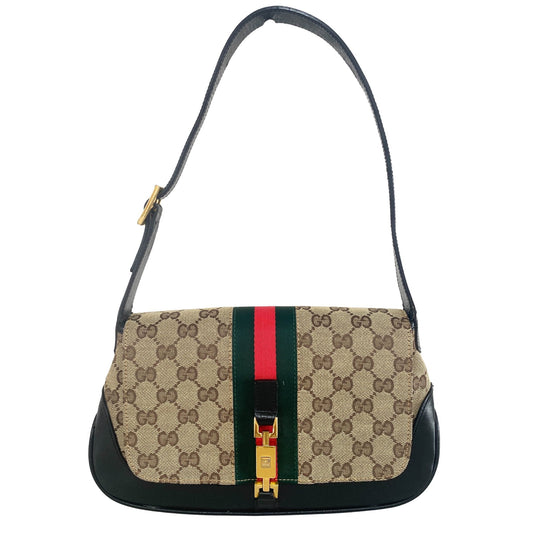 GUCCI GG Canvas Jackie Sherry LIne Shoulder Bag, in , Sold by HIVE PRELOVED - Shoulder Bags, ,