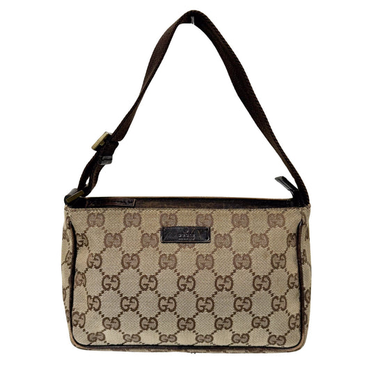 GUCCI GG Canvas Mini Belt Pochette Pouch Bag, in , Sold by HIVE PRELOVED - Mini bags, Shoulder Bags,