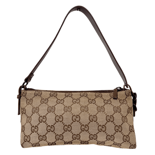 GUCCI GG Canvas Mini Pochette Pouch Bag, in , Sold by HIVE PRELOVED - Handle Bags, ,