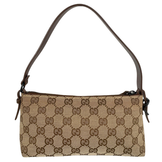 GUCCI GG Canvas Mini Pochette Pouch Bag, in , Sold by HIVE PRELOVED - Mini bags, Shoulder Bags,