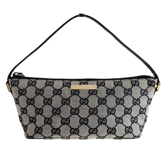 GUCCI GG Canvas Mini Pochette Pouch Bag, in , Sold by HIVE PRELOVED - Mini bags, Shoulder Bags,
