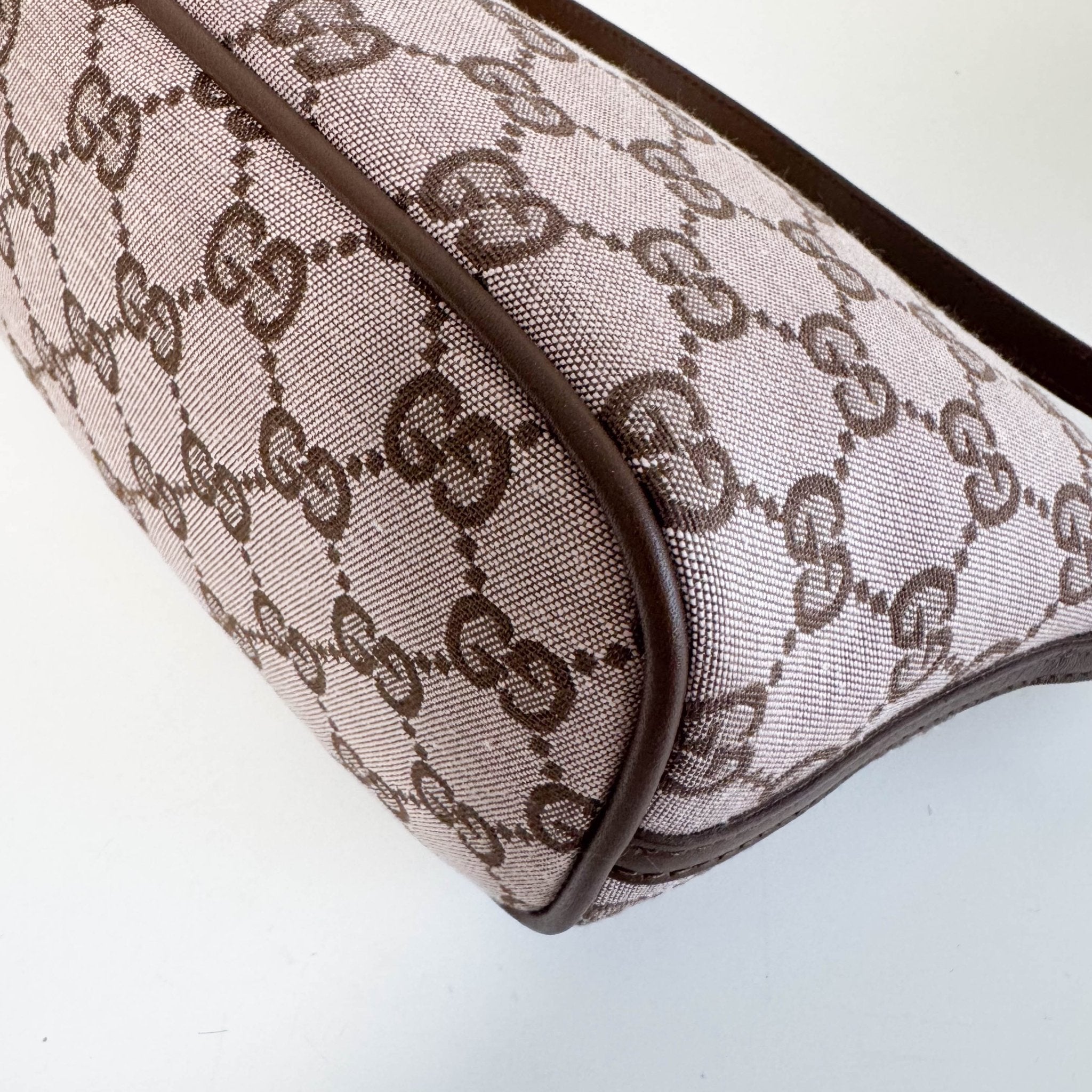 GUCCI GG Canvas Mini Pochette Pouch Bag, in , Sold by HIVE PRELOVED - Handle Bags, Mini bags,