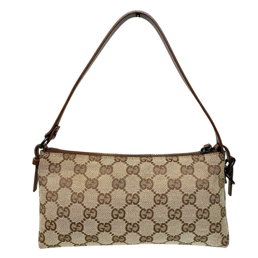 GUCCI GG Canvas Mini Pochette Pouch Bag, in , Sold by HIVE PRELOVED - Mini bags, Shoulder Bags,