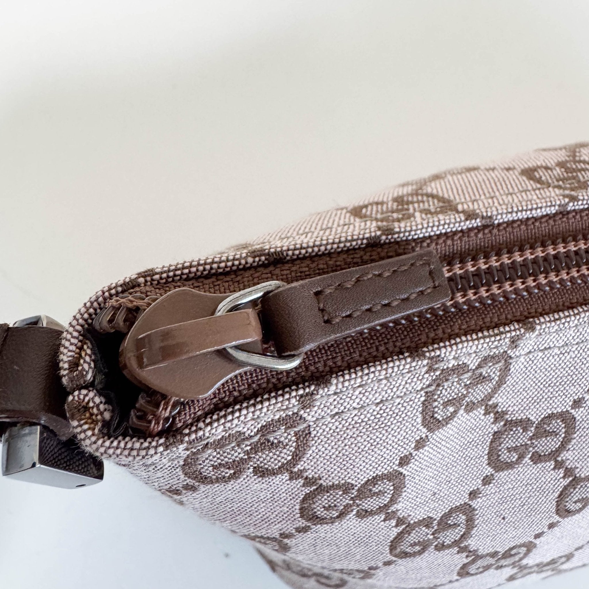 GUCCI GG Canvas Mini Pochette Pouch Bag, in , Sold by HIVE PRELOVED - Handle Bags, Mini bags,