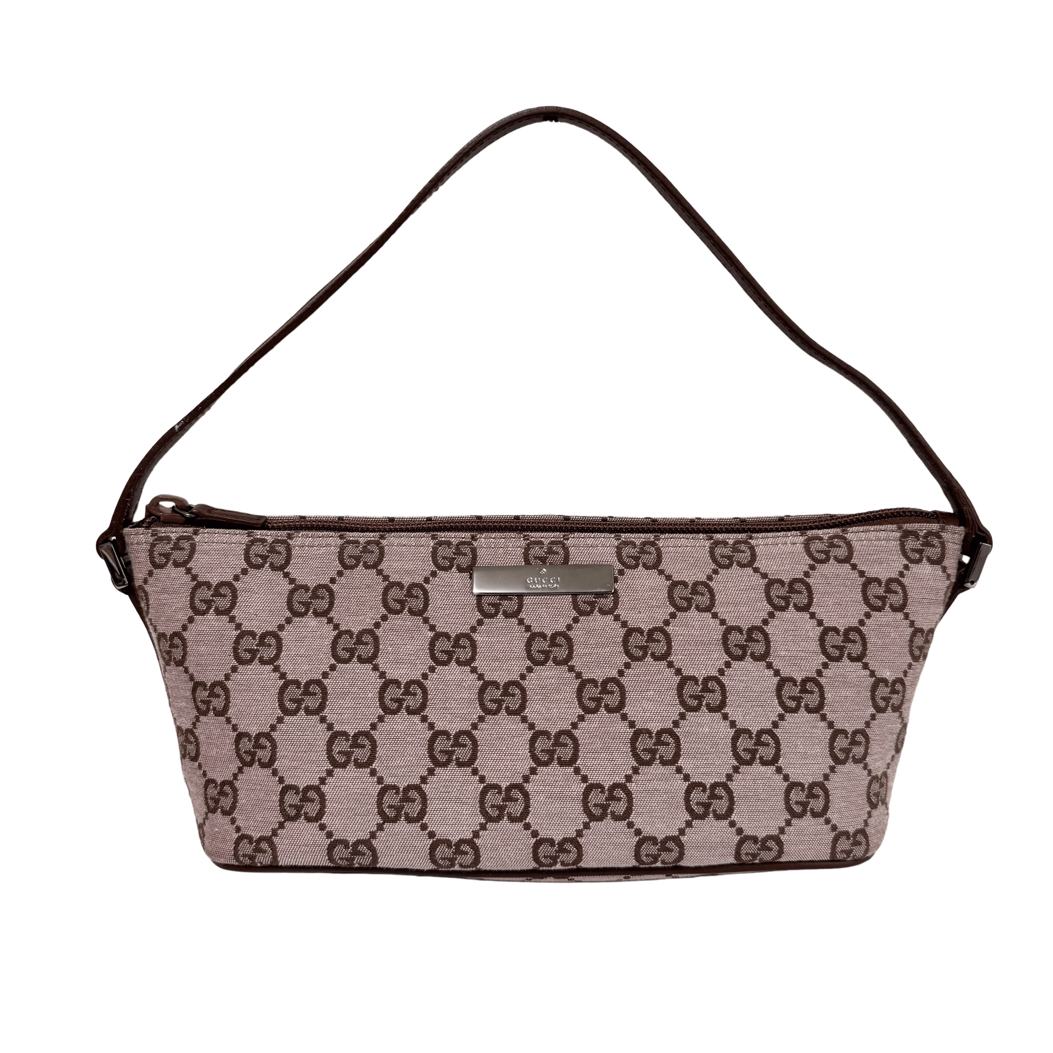 GUCCI GG Canvas Mini Pochette Pouch Bag, in , Sold by HIVE PRELOVED - Handle Bags, Mini bags,