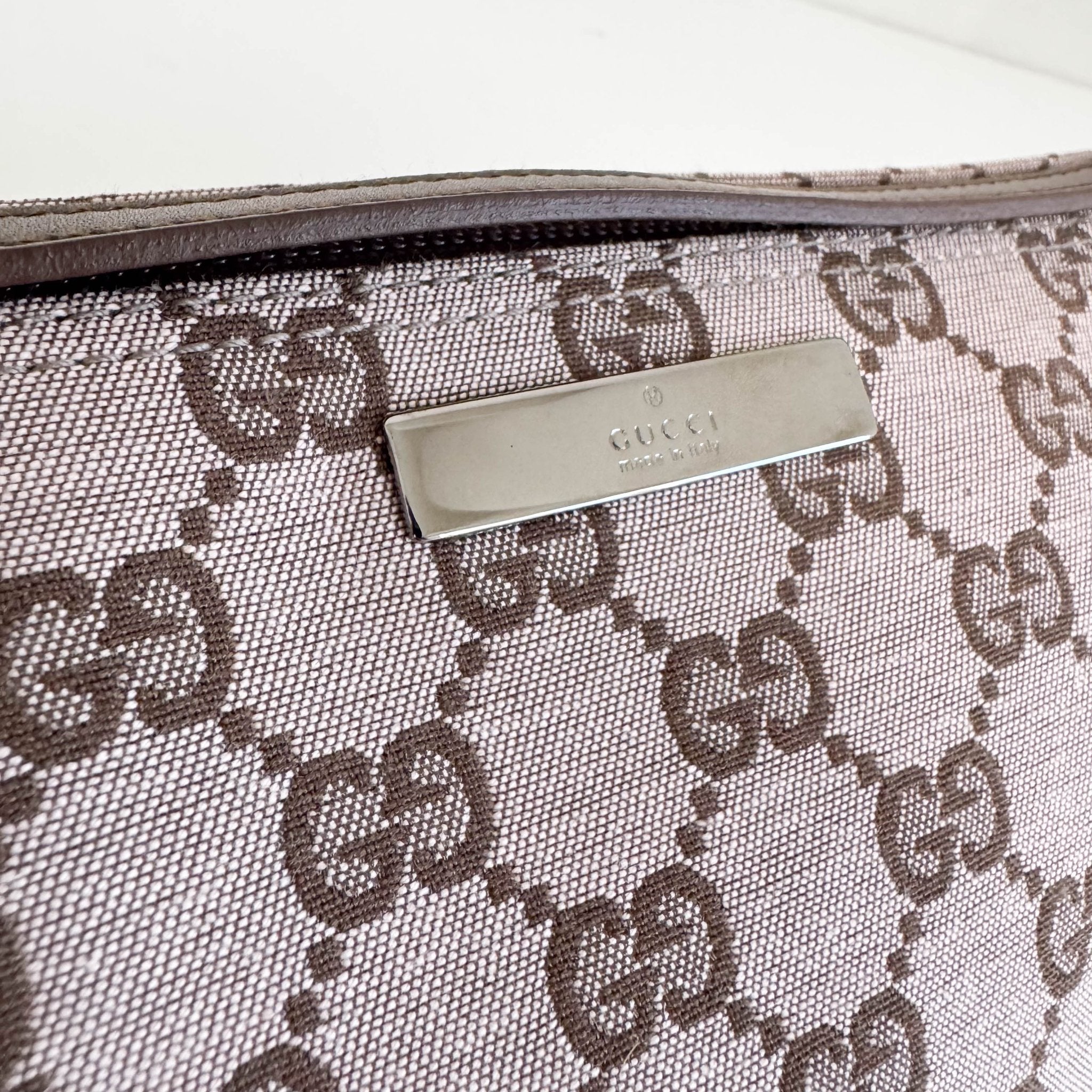 GUCCI GG Canvas Mini Pochette Pouch Bag, in , Sold by HIVE PRELOVED - Handle Bags, Mini bags,