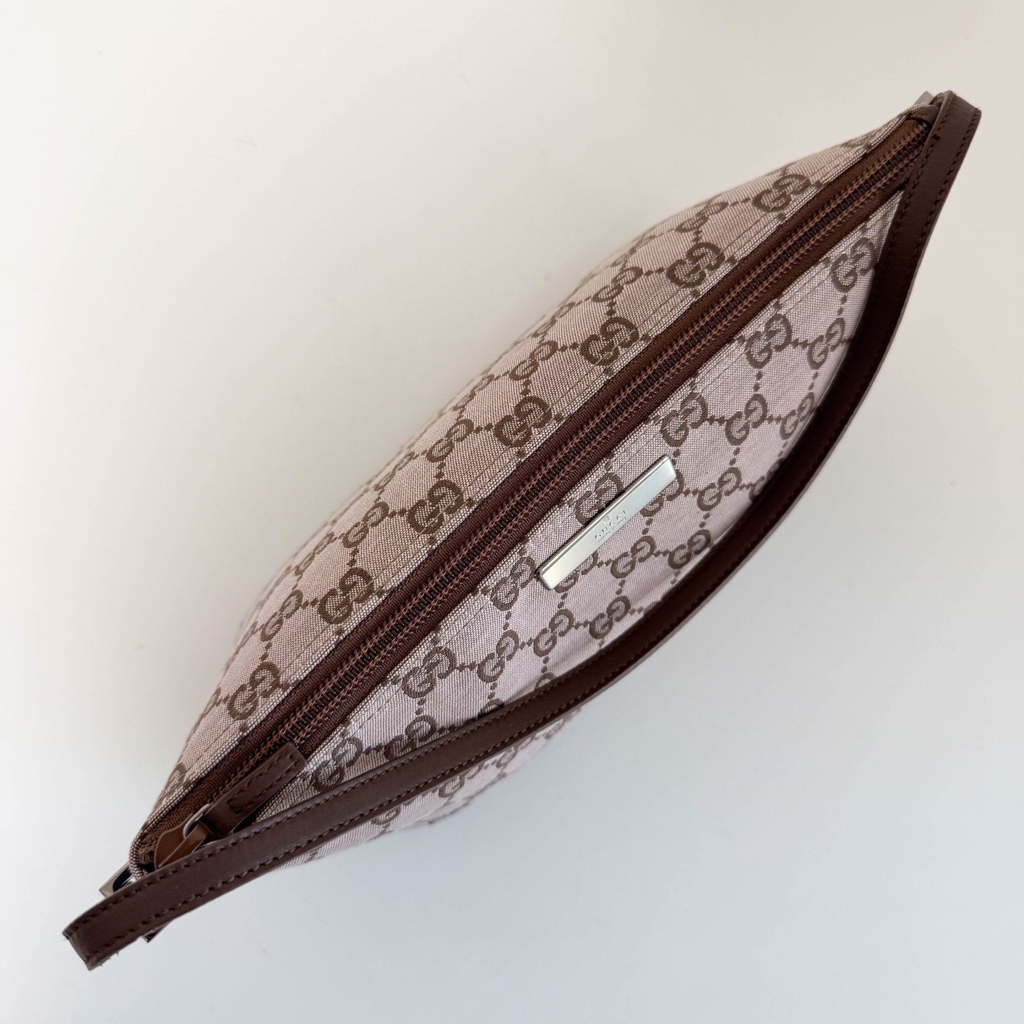 GUCCI GG Canvas Mini Pochette Pouch Bag, in , Sold by HIVE PRELOVED - Handle Bags, Mini bags,
