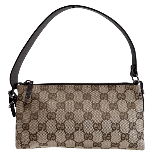 GUCCI GG Canvas Mini Pouch Bag, in , Sold by HIVE PRELOVED - Handle Bags, Mini bags,