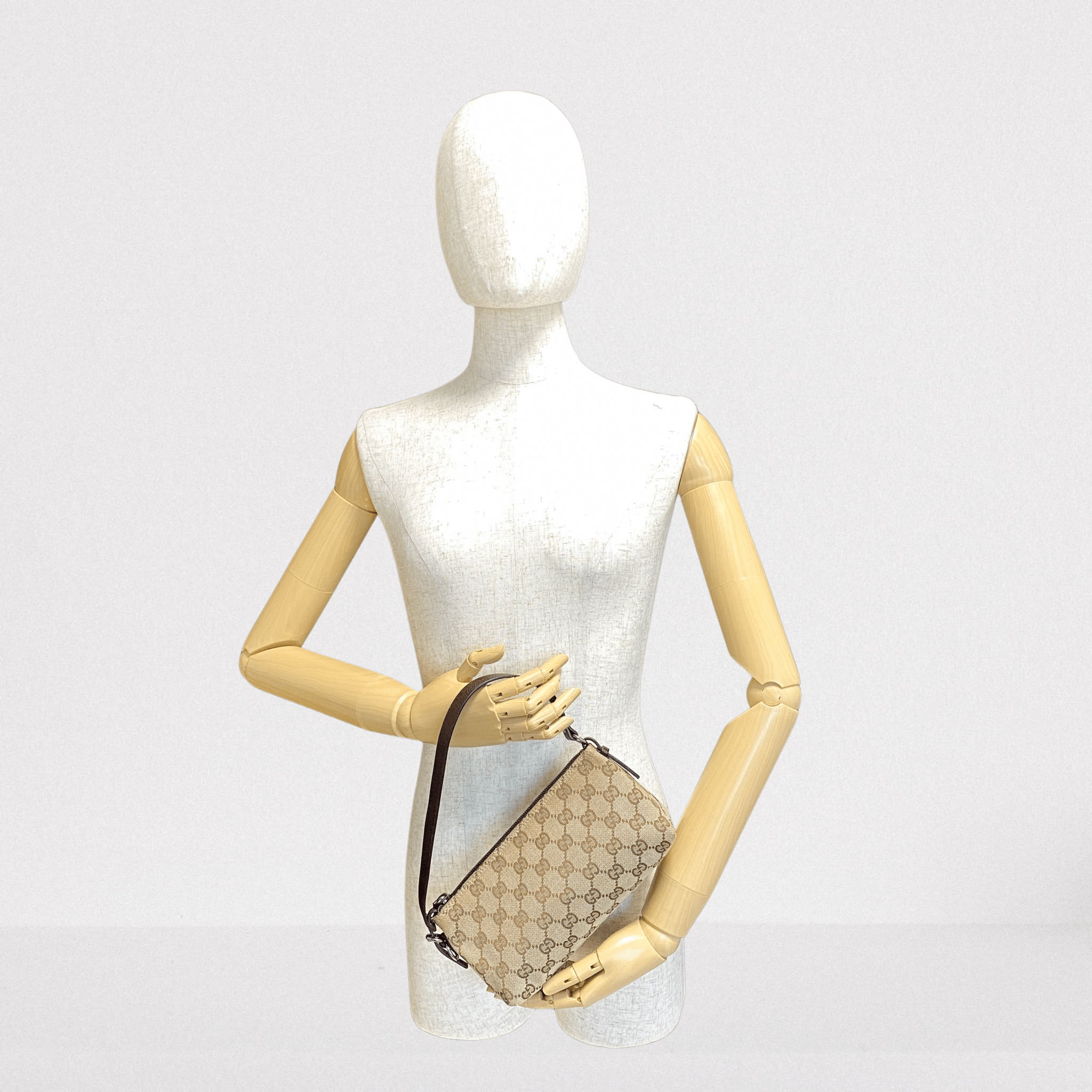 GUCCI GG Canvas Pochette Accesorie Shoulder Bag, in , Sold by HIVE PRELOVED - Shoulder Bags, ,