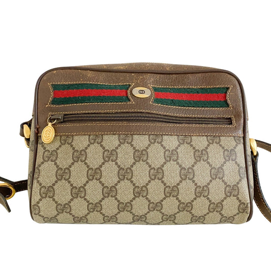 GUCCI GG Canvas Sherry Line Crossbody Bag, in , Sold by HIVE PRELOVED - Crossbody bags, ,