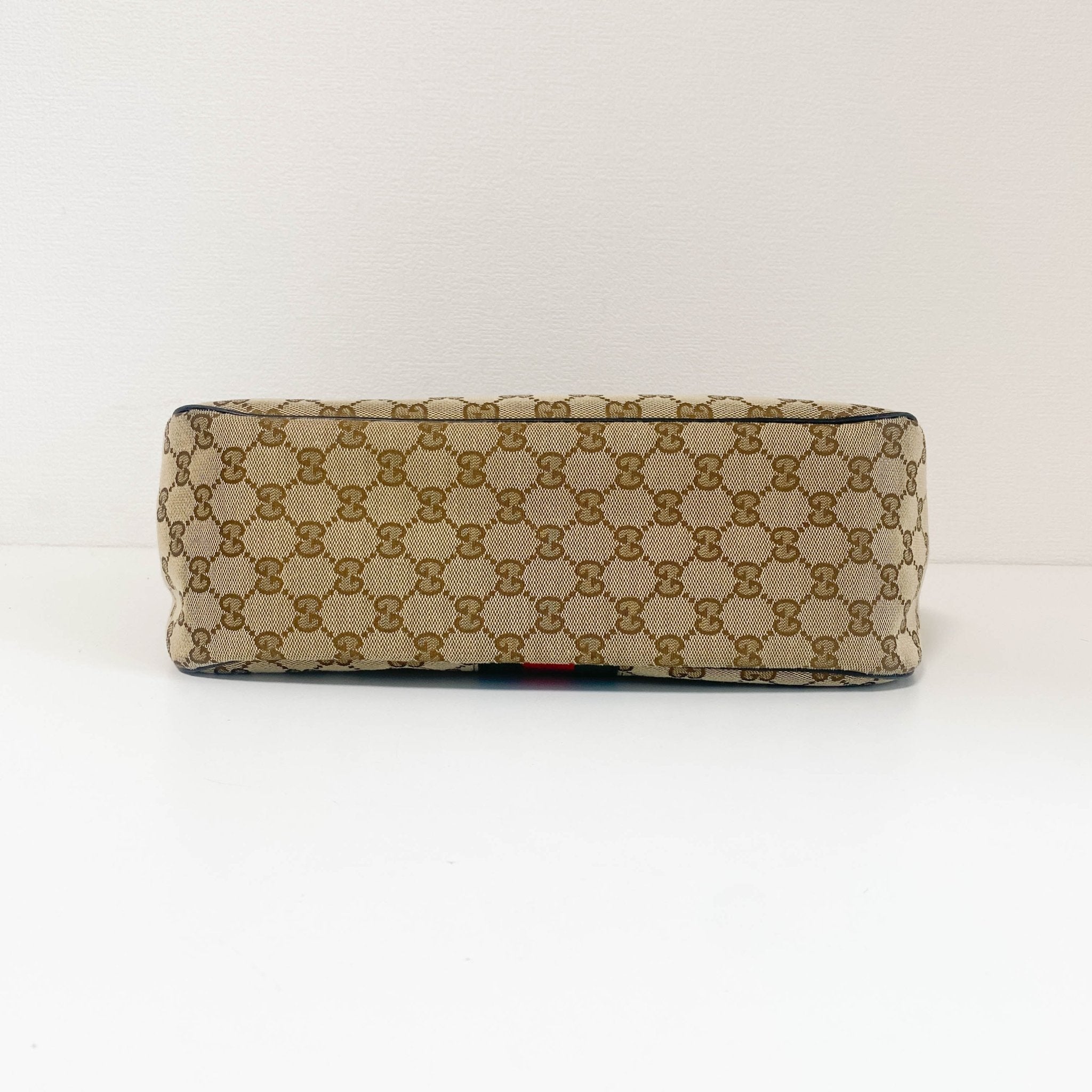 GUCCI GG Canvas Sherry Line Hobo Shoulder Bag, in , Sold by HIVE PRELOVED - Shoulder Bags, ,