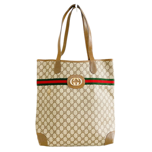GUCCI GG Canvas Sherry ToteBag, in , Sold by HIVE PRELOVED - Shoulder Bags, ,