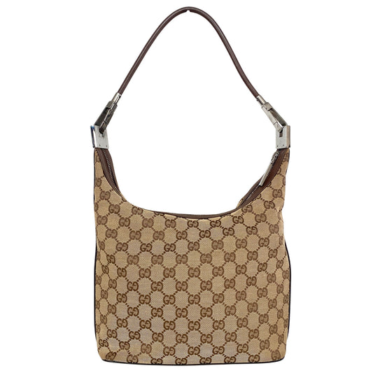 GUCCI GG Canvas Shoulder Strap Hobo Bag, in , Sold by HIVE PRELOVED - Shoulder Bags, ,