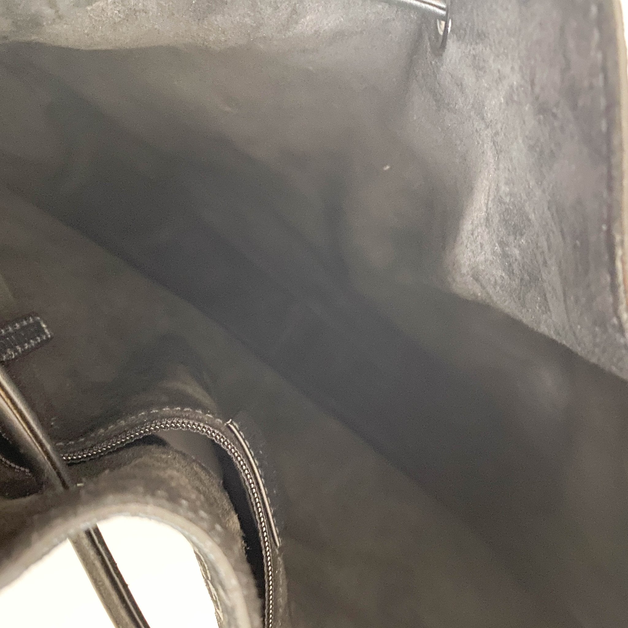 GUCCI GG Suede Black Drawstring Bag, in , Sold by HIVE PRELOVED - Shoulder Bags, ,