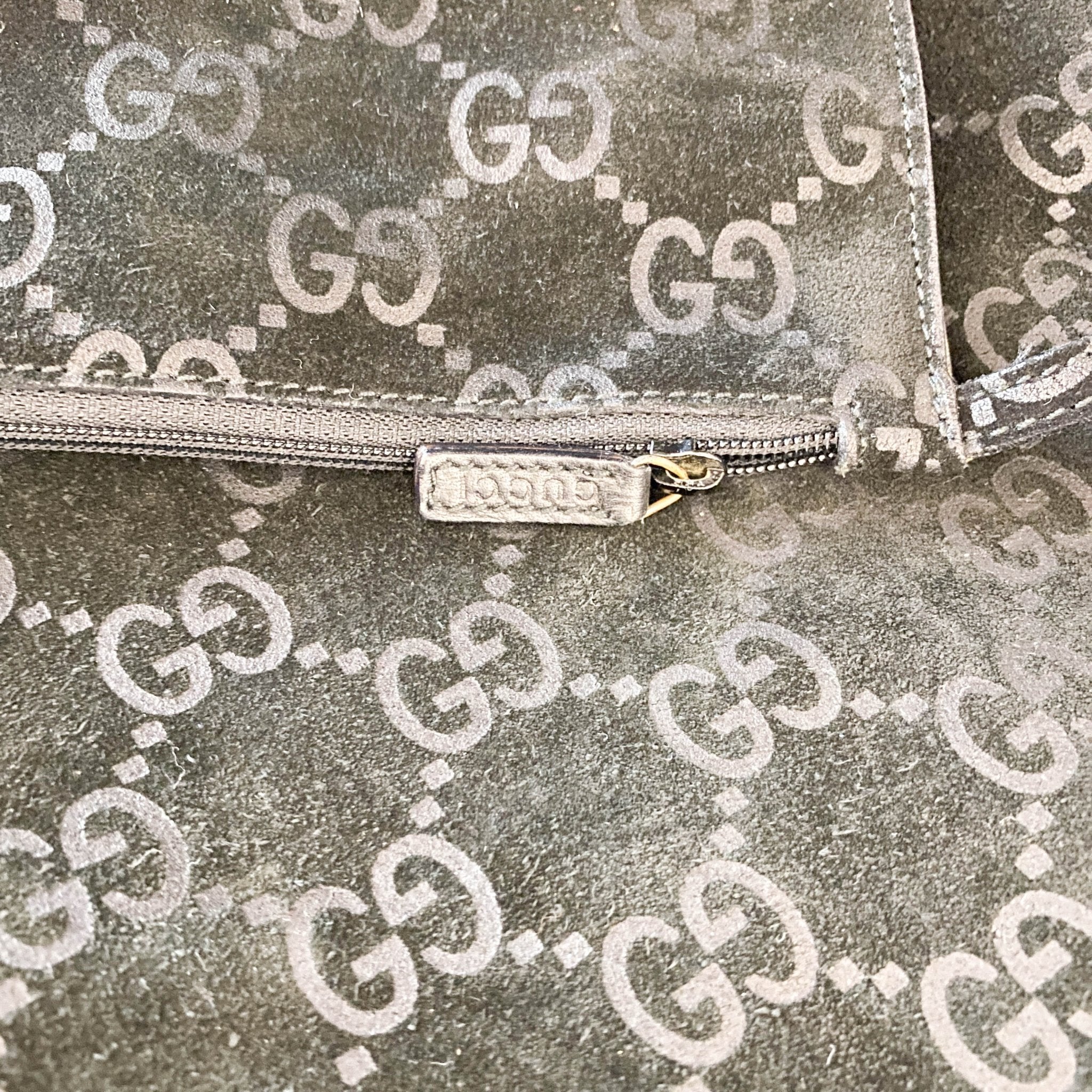 GUCCI GG Suede black Shoulder Bag, in , Sold by HIVE PRELOVED - Shoulder Bags, Totes,