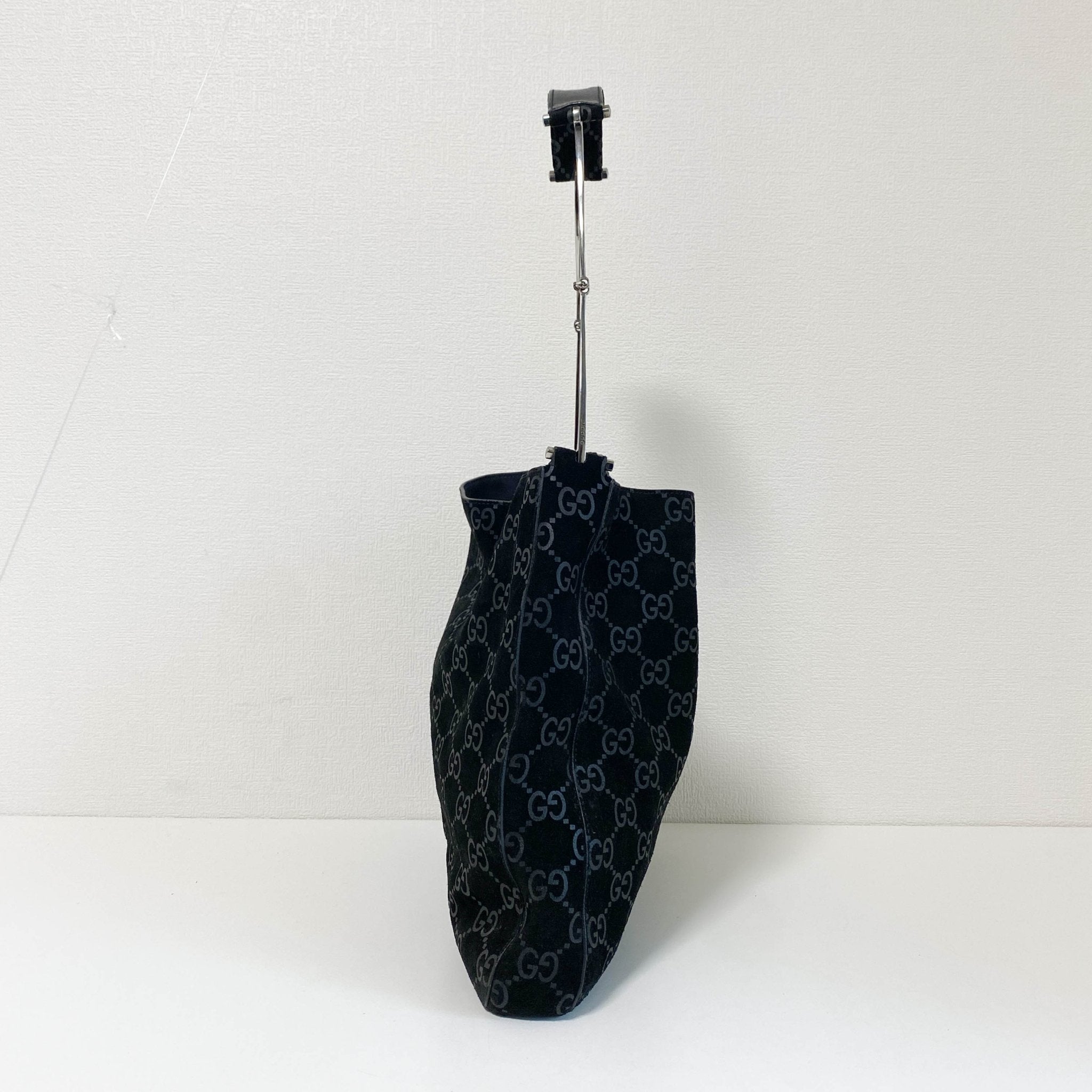 GUCCI GG Suede black Shoulder Bag, in , Sold by HIVE PRELOVED - Shoulder Bags, Totes,