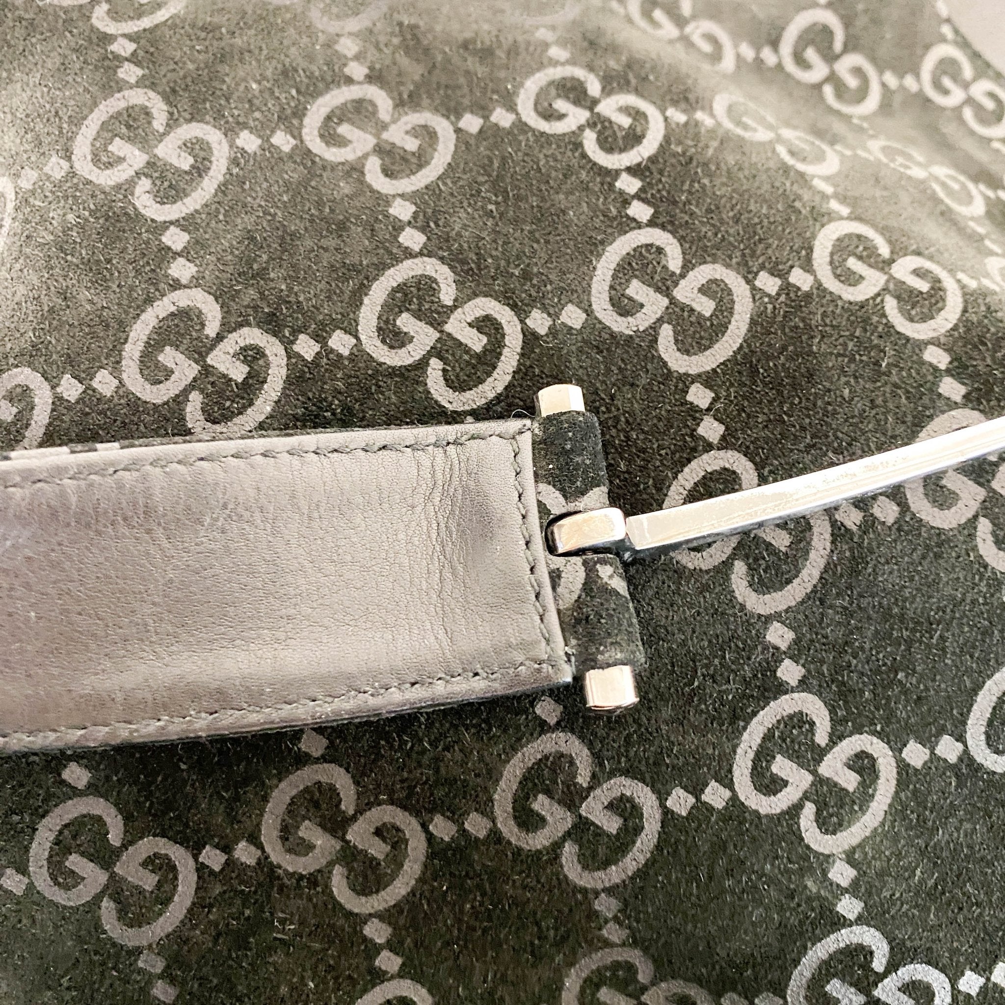 GUCCI GG Suede black Shoulder Bag, in , Sold by HIVE PRELOVED - Shoulder Bags, Totes,