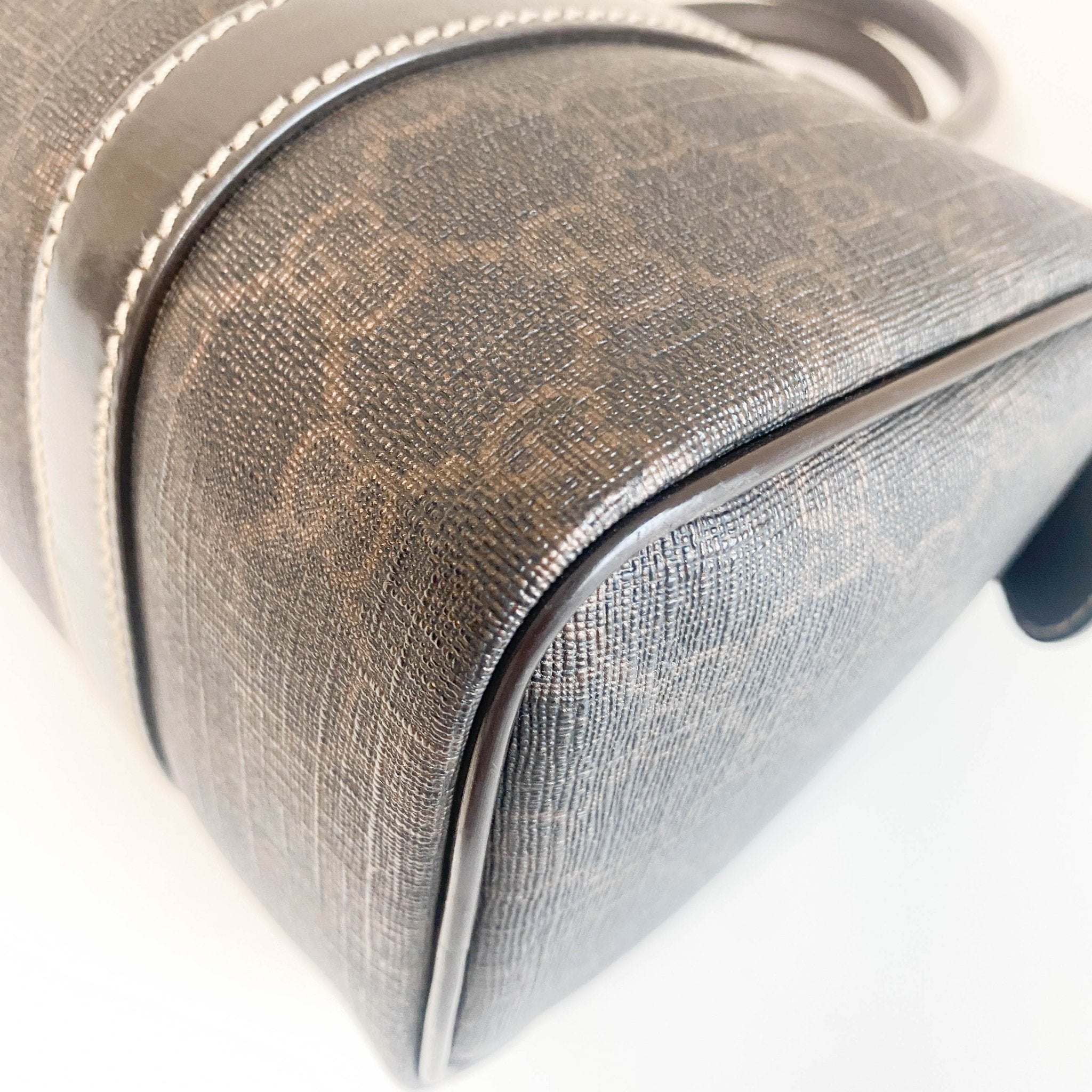 GUCCI GG Supreme Brown Coated Canvas Mini Boston Bag, in , Sold by HIVE PRELOVED - Handle Bags, ,