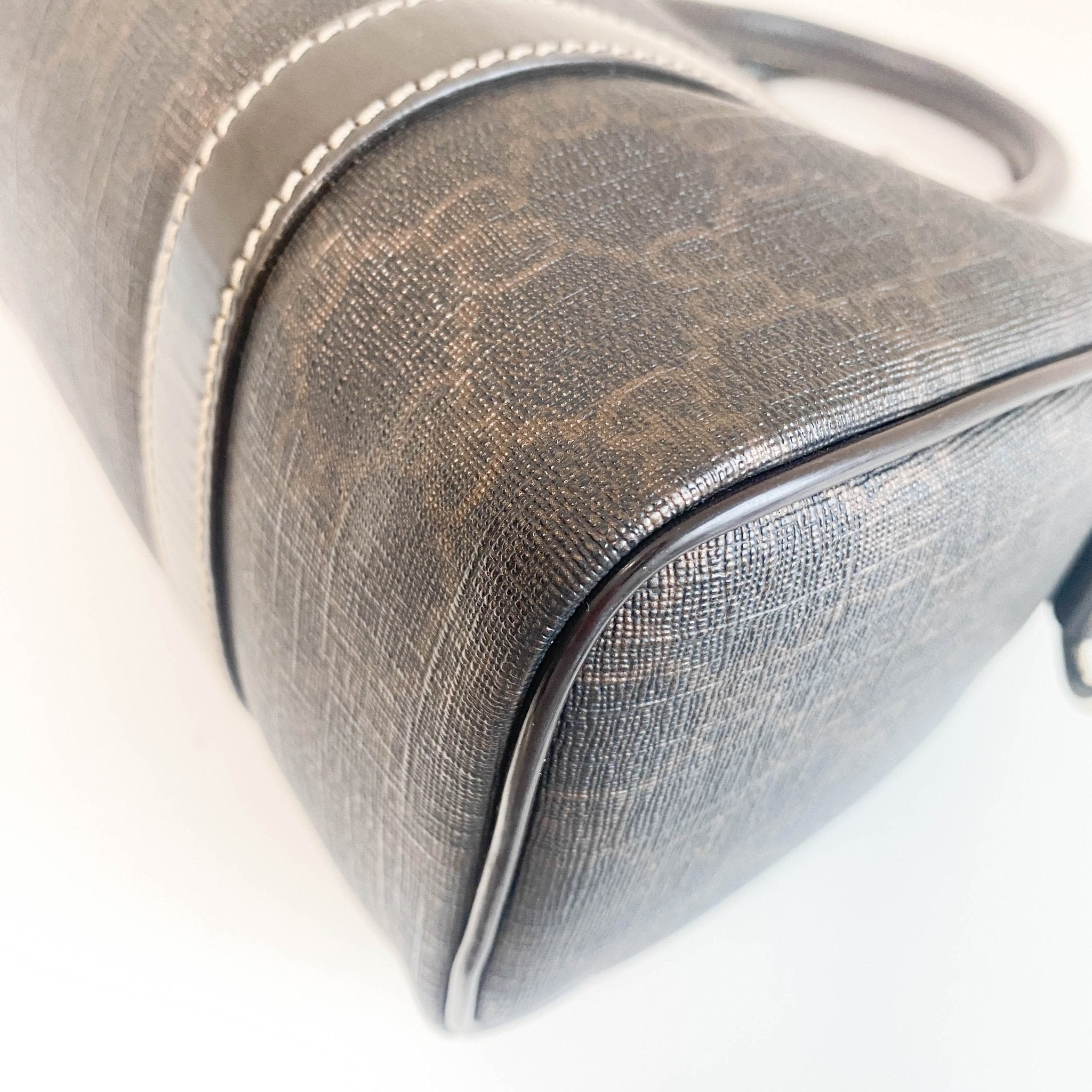 GUCCI GG Supreme Brown Coated Canvas Mini Boston Bag, in , Sold by HIVE PRELOVED - Handle Bags, ,