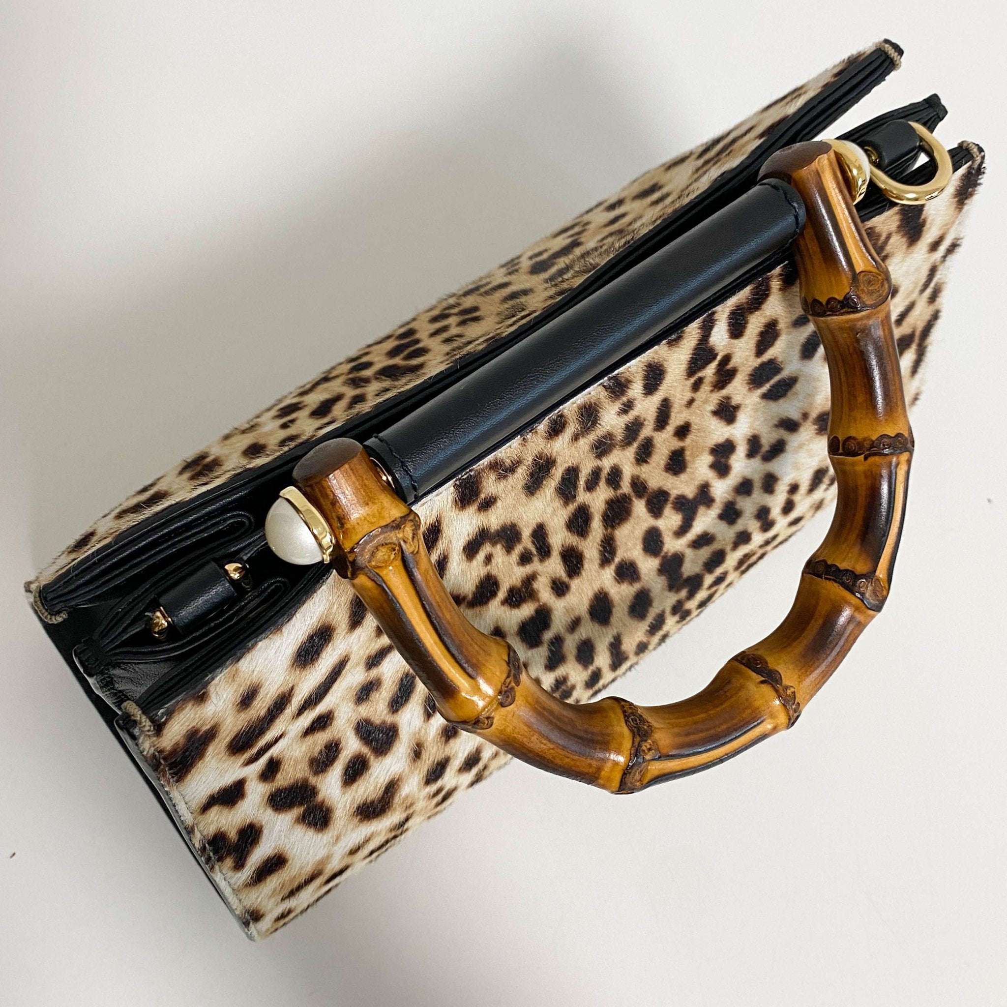 GUCCI Gucci Bamboo Nymphaea Harako Handbag, in , Sold by HIVE PRELOVED - Handle Bags, ,