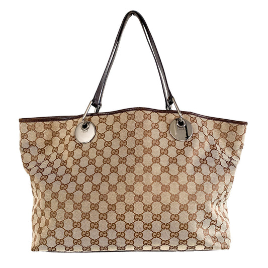 GUCCI Gucci Eclipse GG Canvas Large Tote Bag, in , Sold by HIVE PRELOVED - Totes, ,