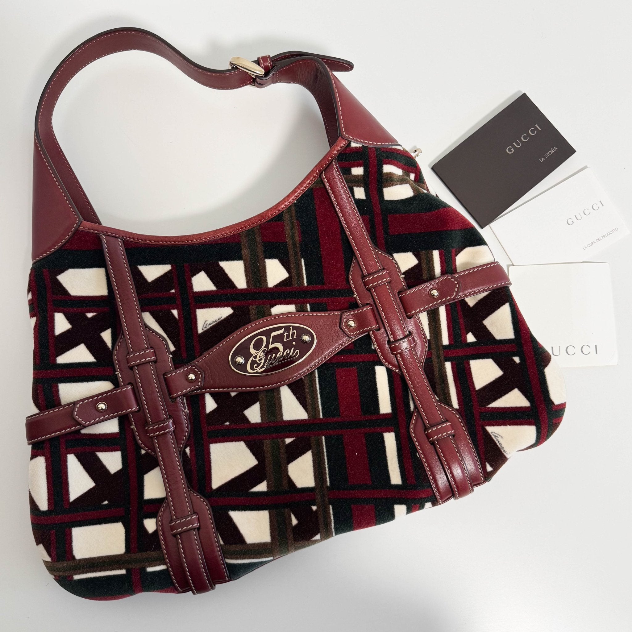 GUCCI Gucci Red 85th Anniversary Hobo Bag Multiple colors, in , Sold by HIVE PRELOVED - Shoulder Bags, ,