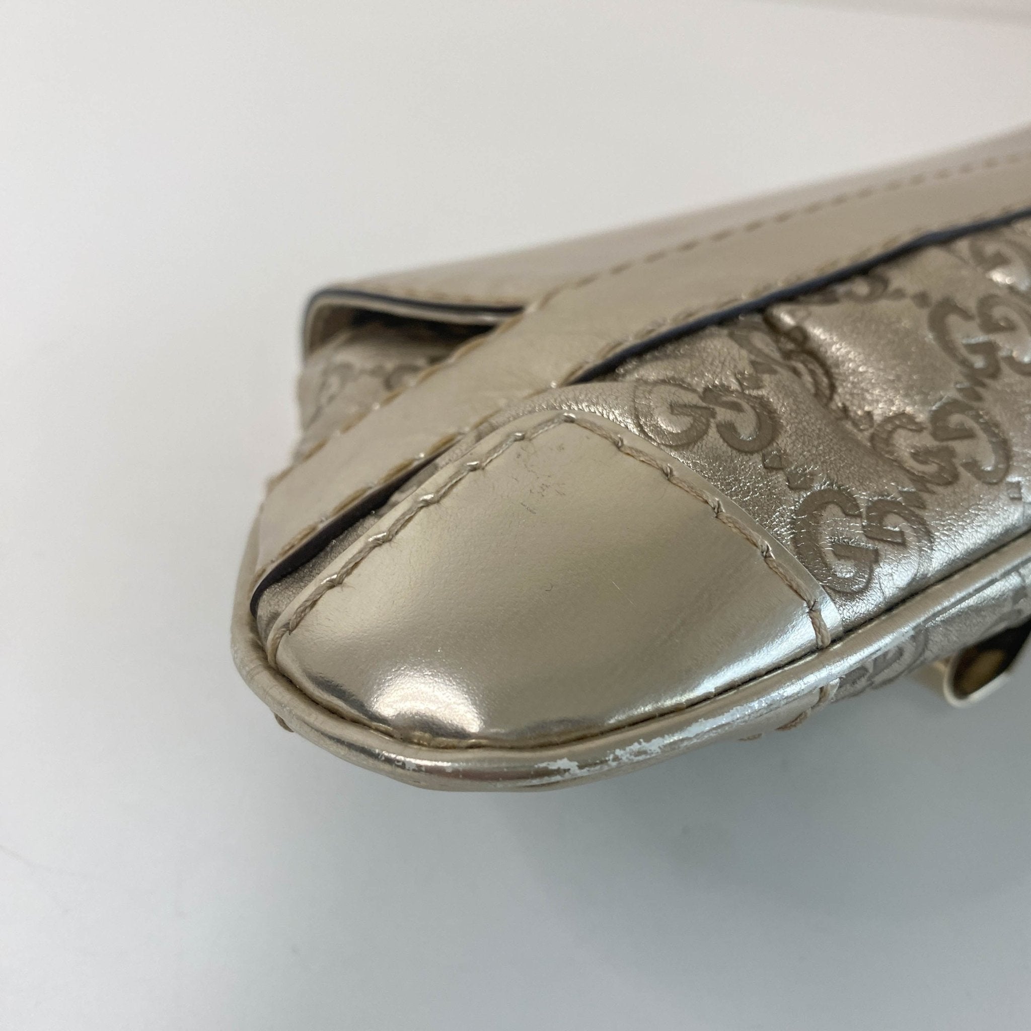 GUCCI Guccisima Gold Leather Chain Shoulder Bag, in , Sold by HIVE PRELOVED - Shoulder Bags, ,