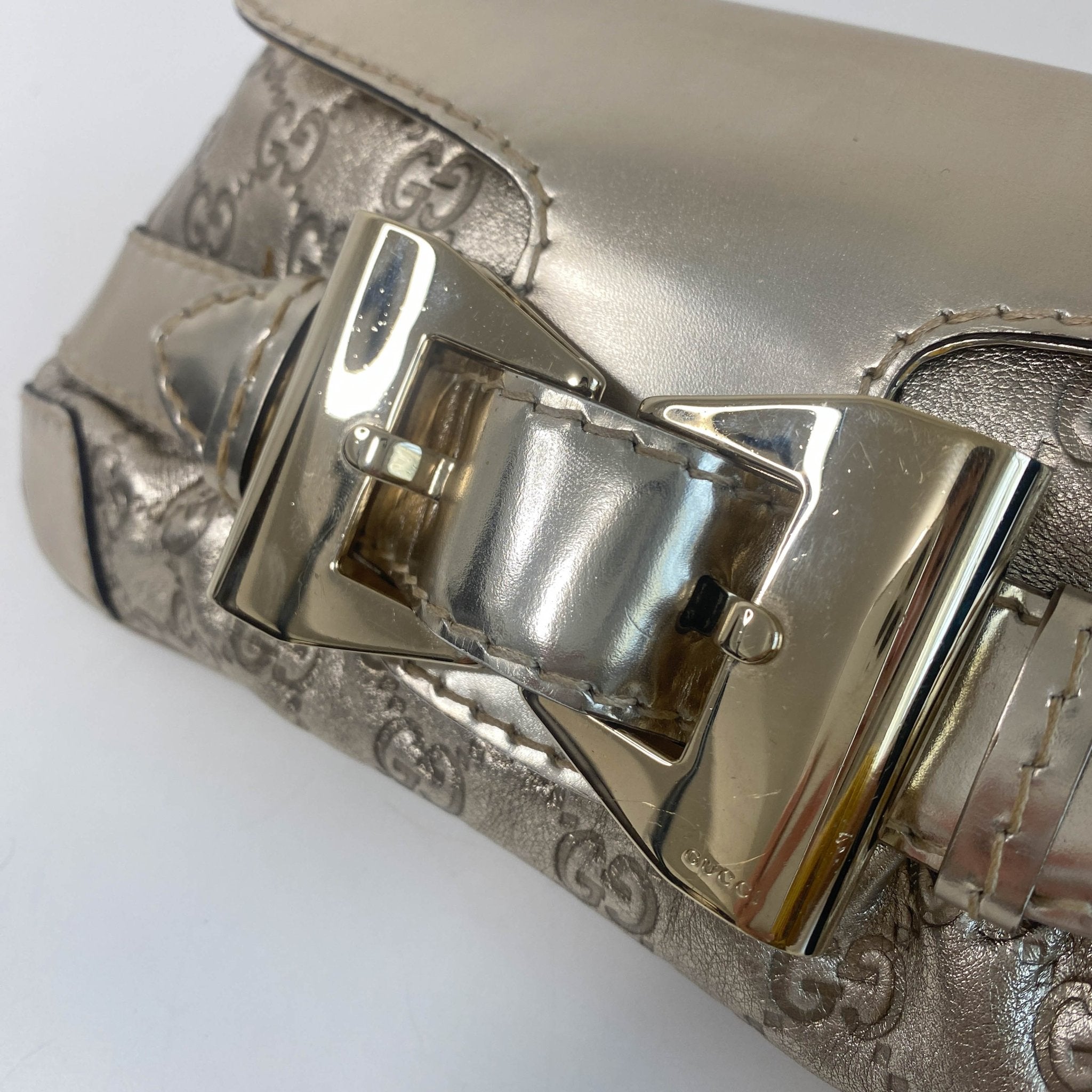 GUCCI Guccisima Gold Leather Chain Shoulder Bag, in , Sold by HIVE PRELOVED - Shoulder Bags, ,