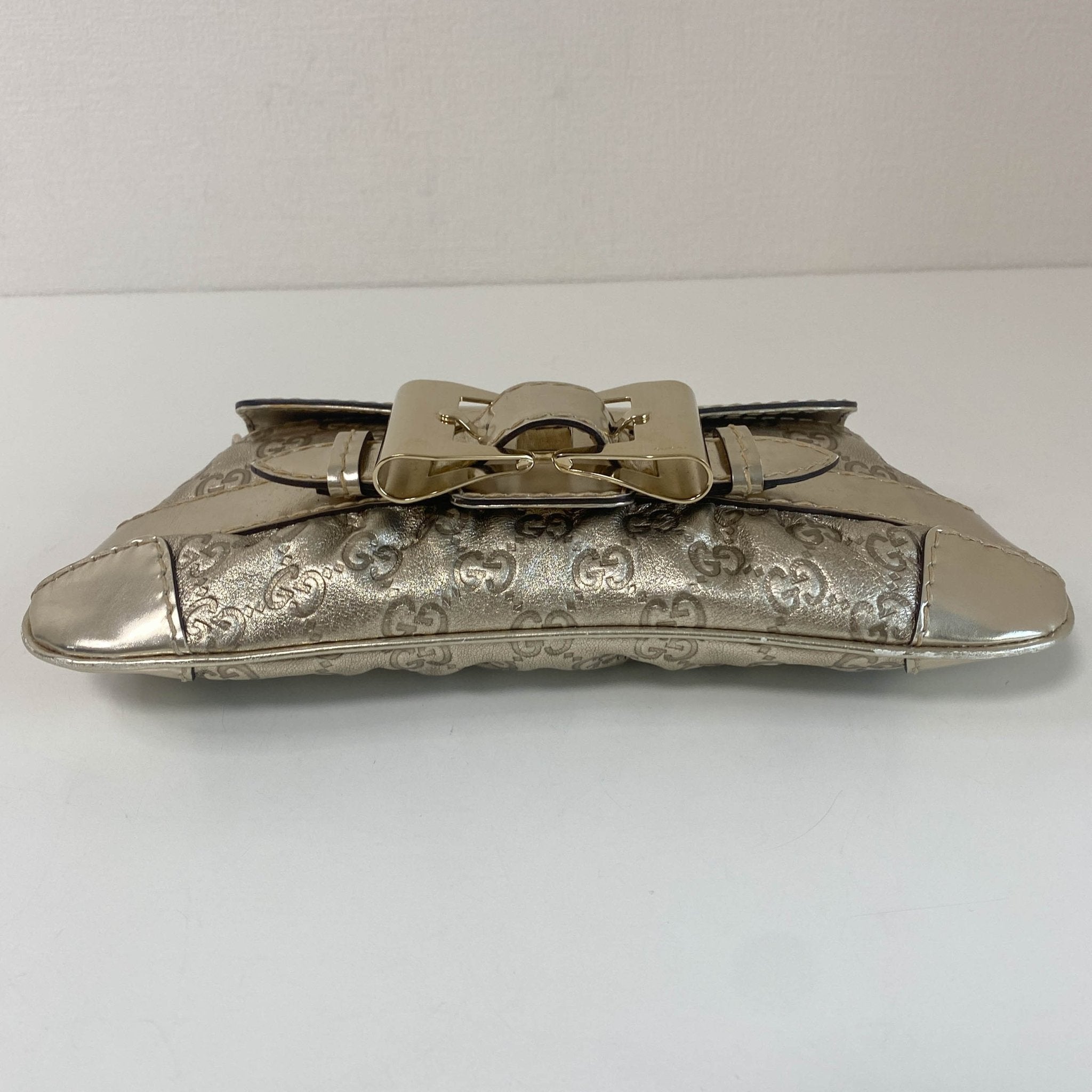 GUCCI Guccisima Gold Leather Chain Shoulder Bag, in , Sold by HIVE PRELOVED - Shoulder Bags, ,