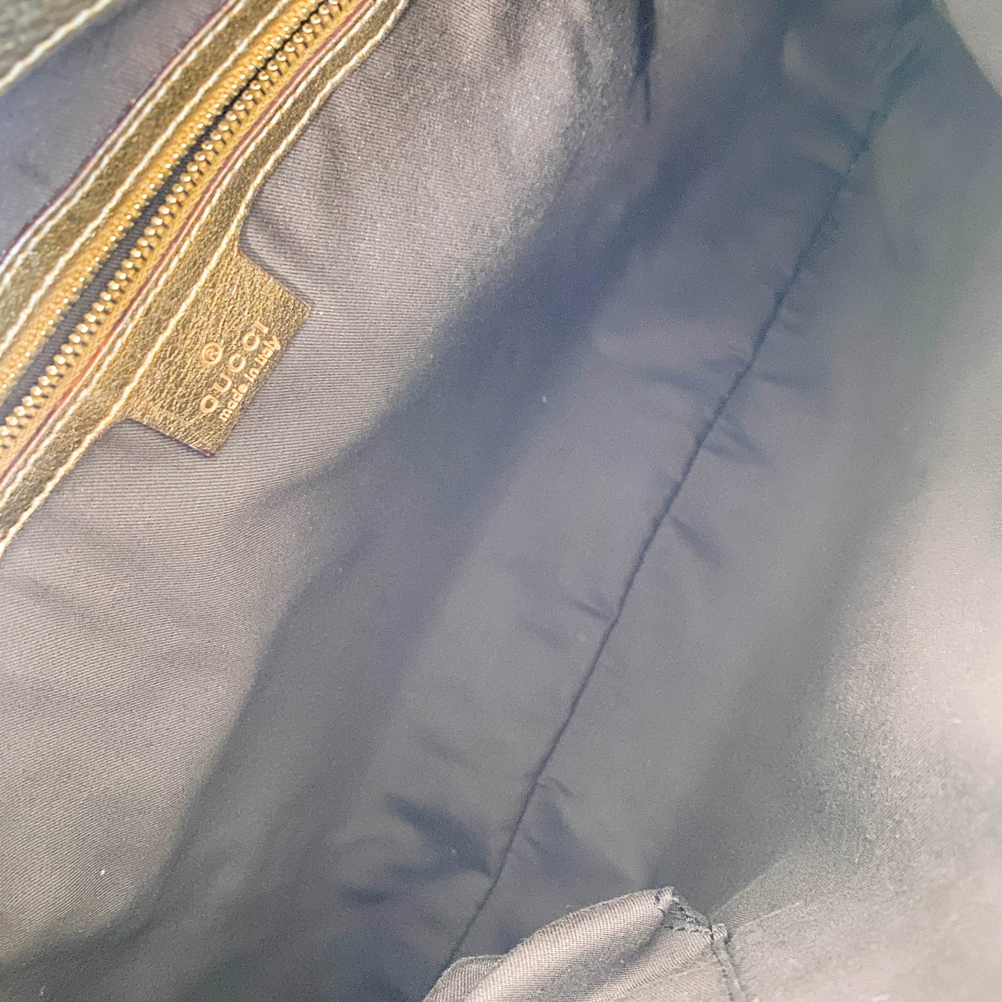 GUCCI Guccissima Gold Leather Jackie Shoulder Bag Gold Hardware, in , Sold by HIVE PRELOVED - Shoulder Bags, ,