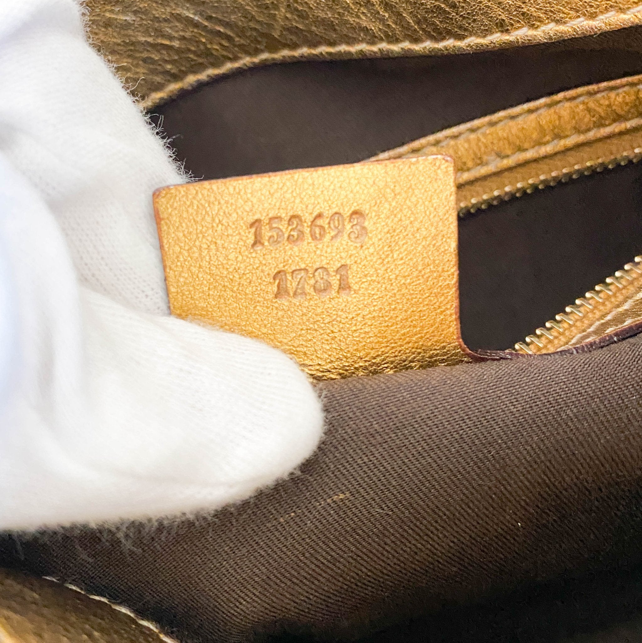 GUCCI Guccissima Gold Leather Jackie Shoulder Bag Gold Hardware, in , Sold by HIVE PRELOVED - Shoulder Bags, ,