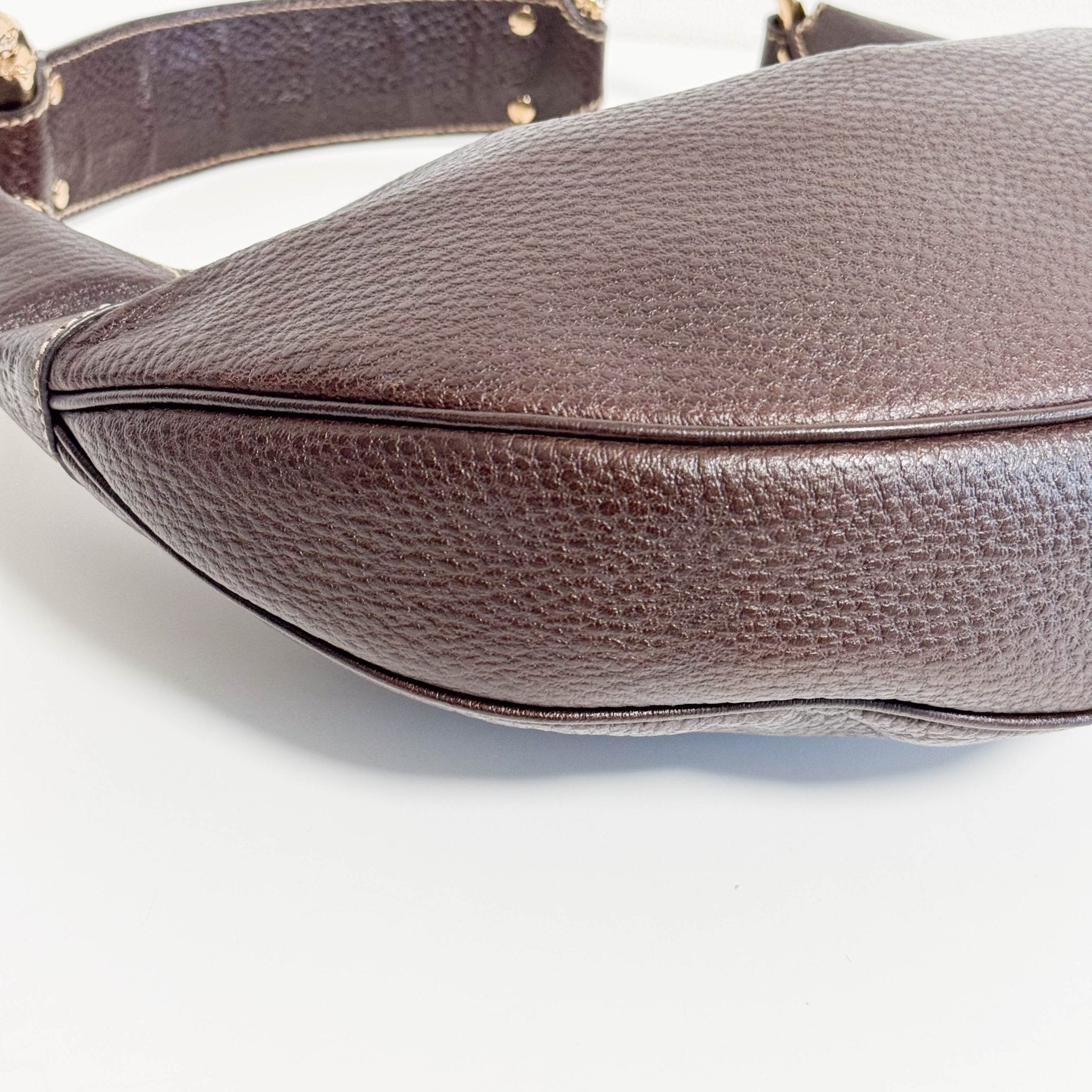 GUCCI Hobo Brown Leather Shoulder Bag, in , Sold by HIVE PRELOVED - Shoulder Bags, ,