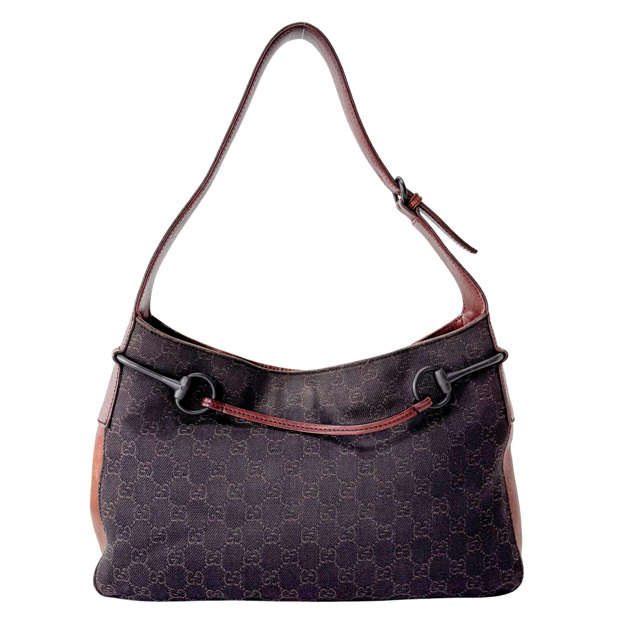 GUCCI Hobo GG Cotton Canvas Shoulder Bag, in , Sold by HIVE PRELOVED - Shoulder Bags, ,