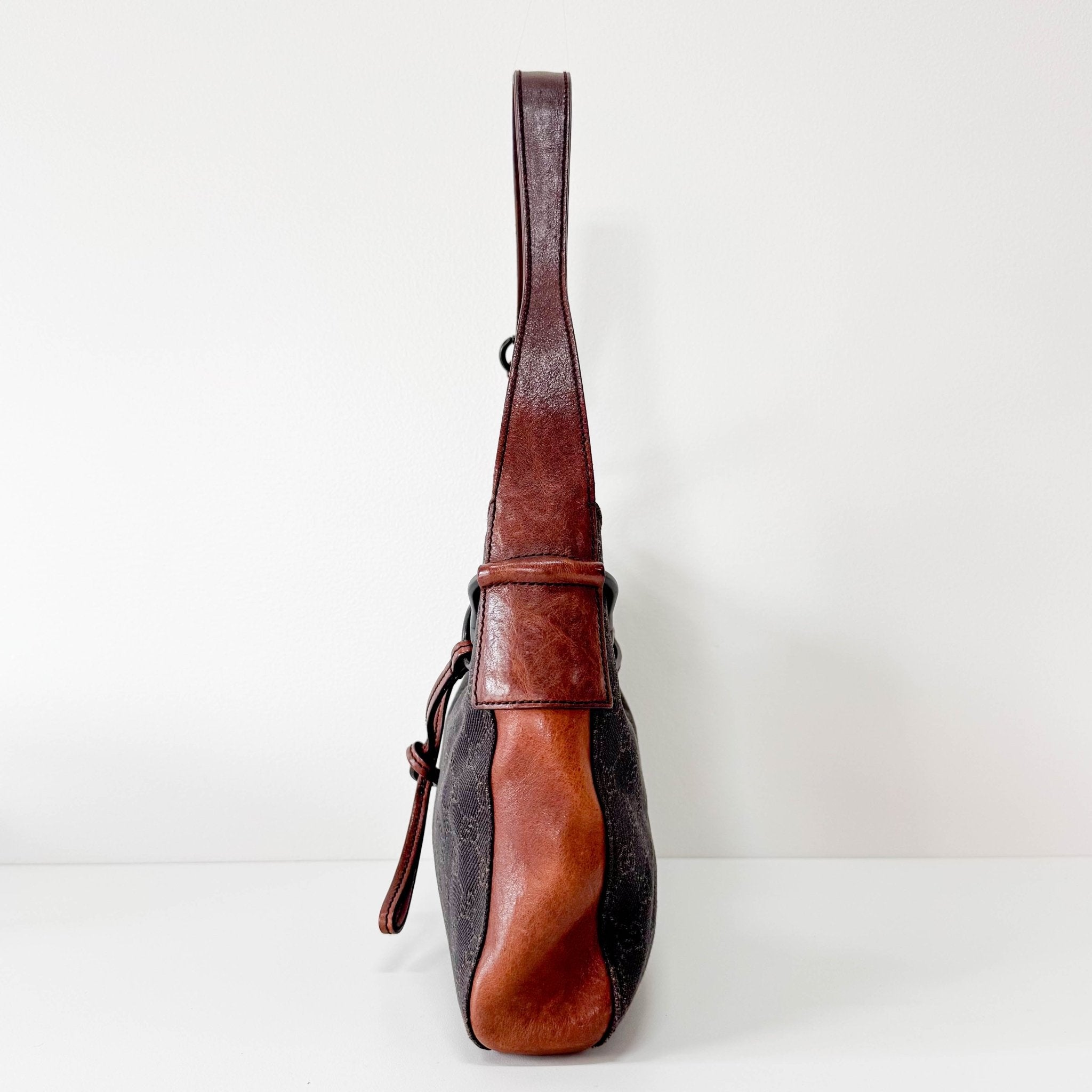 GUCCI Hobo GG Cotton Canvas Shoulder Bag, in , Sold by HIVE PRELOVED - Shoulder Bags, ,