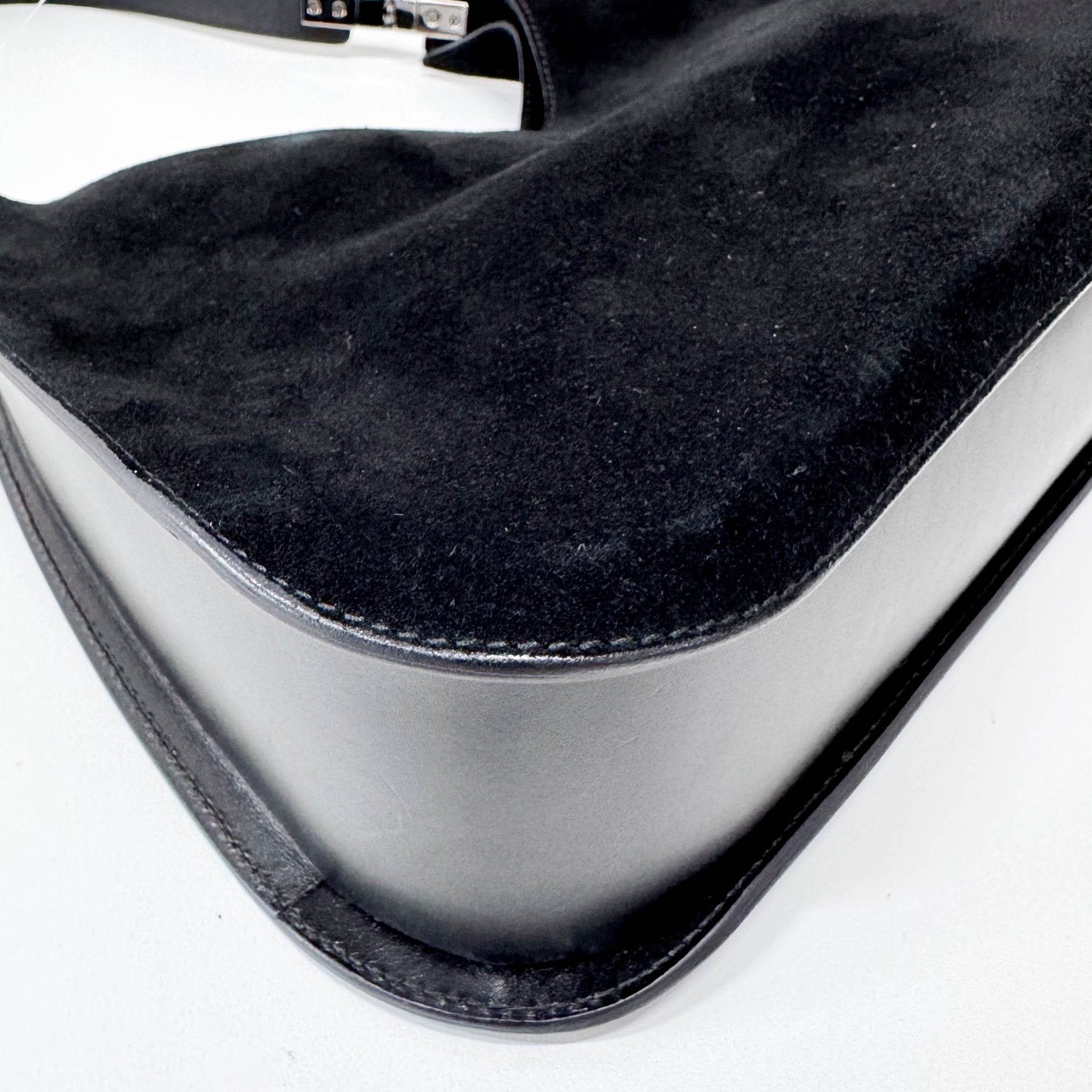 GUCCI Hobo Suede Black Shoulder Bag, in , Sold by HIVE PRELOVED - Shoulder Bags, ,