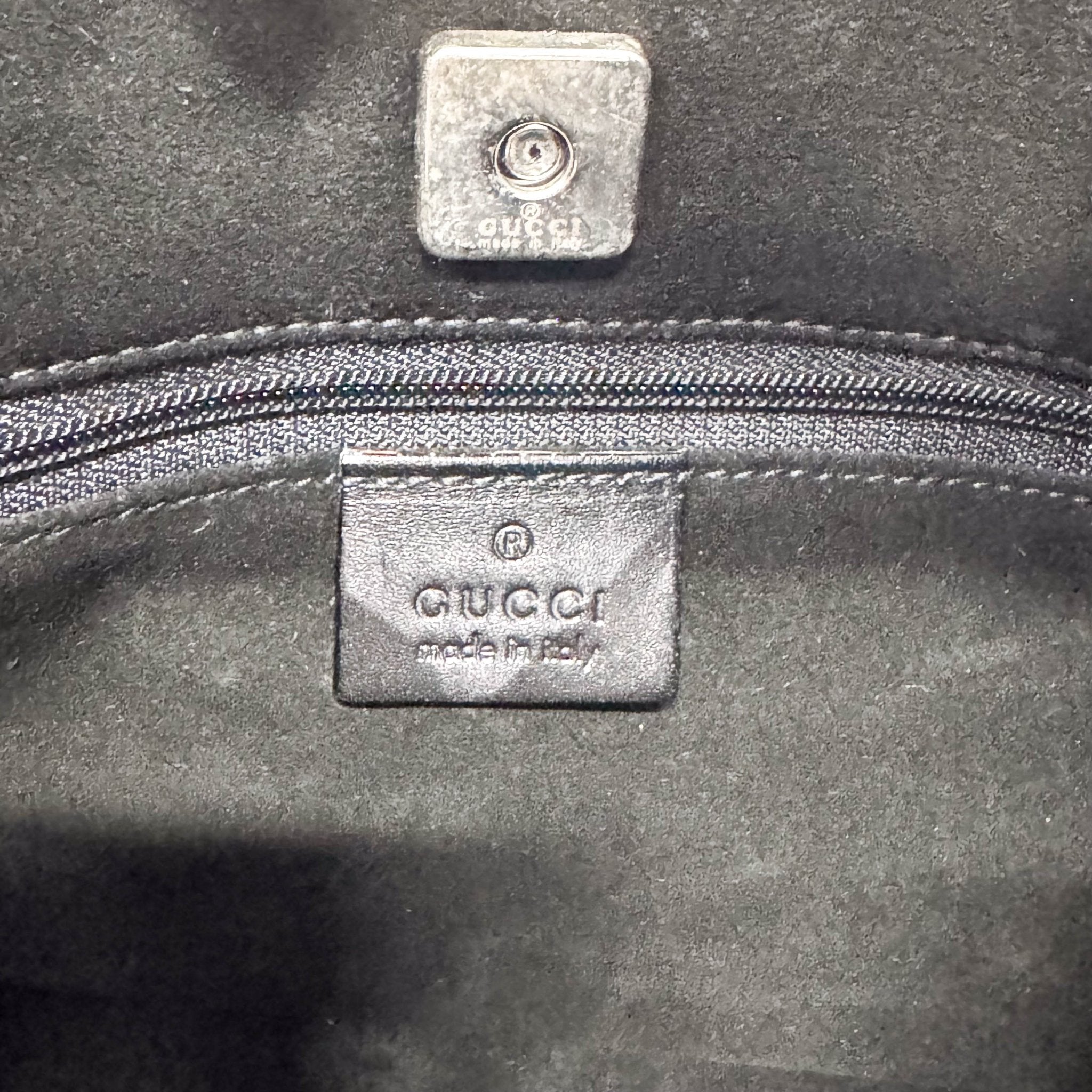 GUCCI Hobo Suede Black Shoulder Bag, in , Sold by HIVE PRELOVED - Shoulder Bags, ,