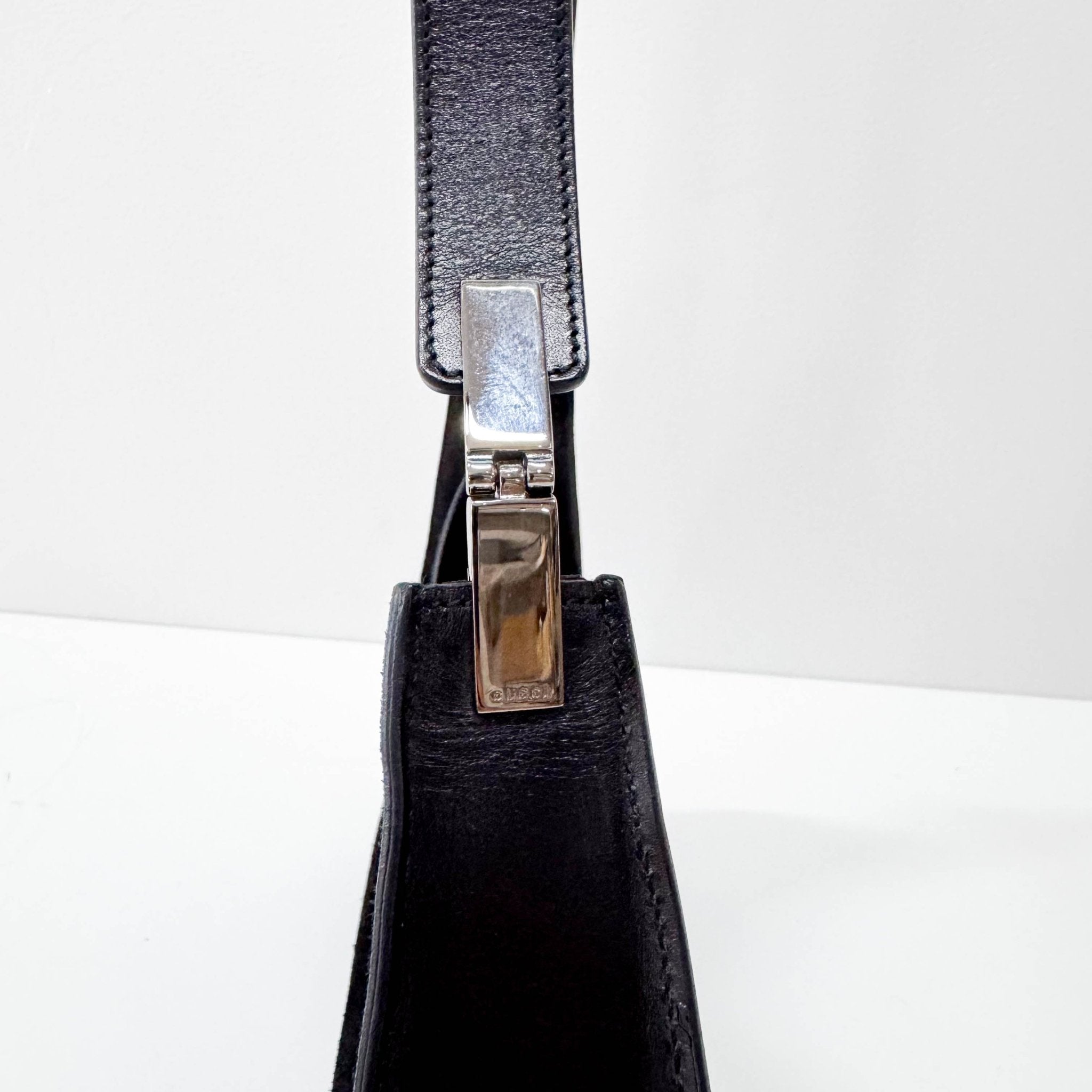 GUCCI Hobo Suede Black Shoulder Bag, in , Sold by HIVE PRELOVED - Shoulder Bags, ,