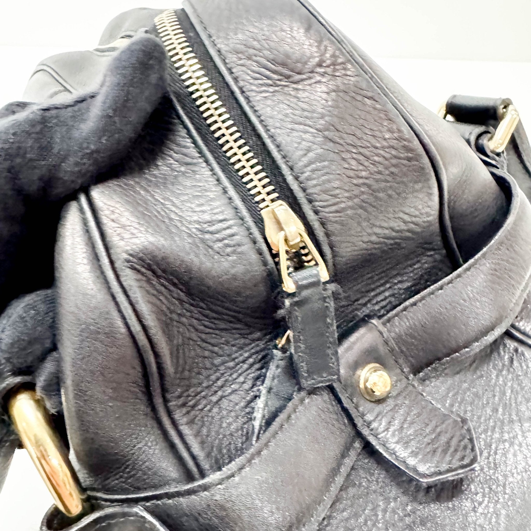 GUCCI Horsebit Black Leather & Chain Detail Shoulder Bag, in , Sold by HIVE PRELOVED - Shoulder Bags, ,